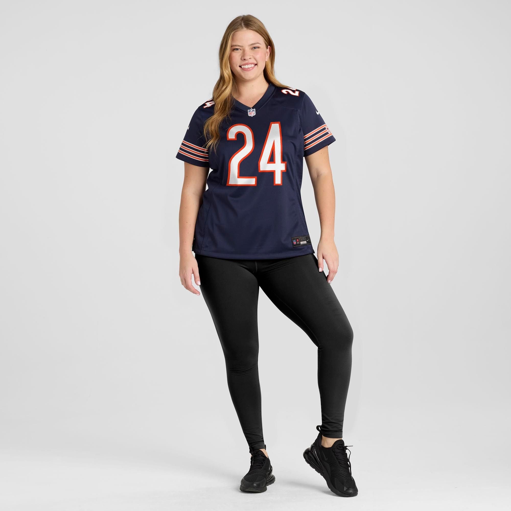 Women's Chicago Bears Malik Muhammad Nike Navy Team Game Jersey