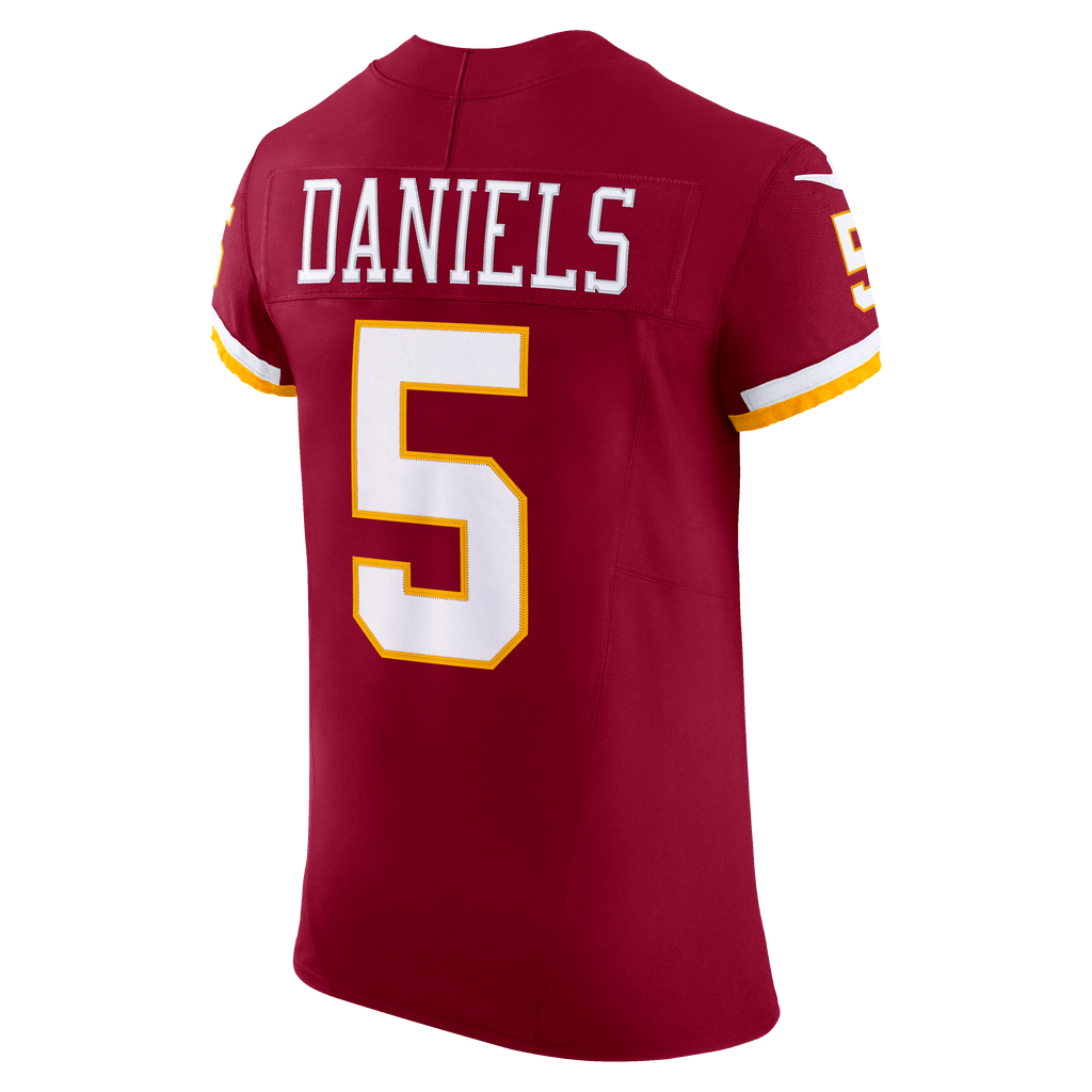 Men's Washington Commanders Jayden Daniels Nike Burgundy Team Vapor Fuse Elite Jersey