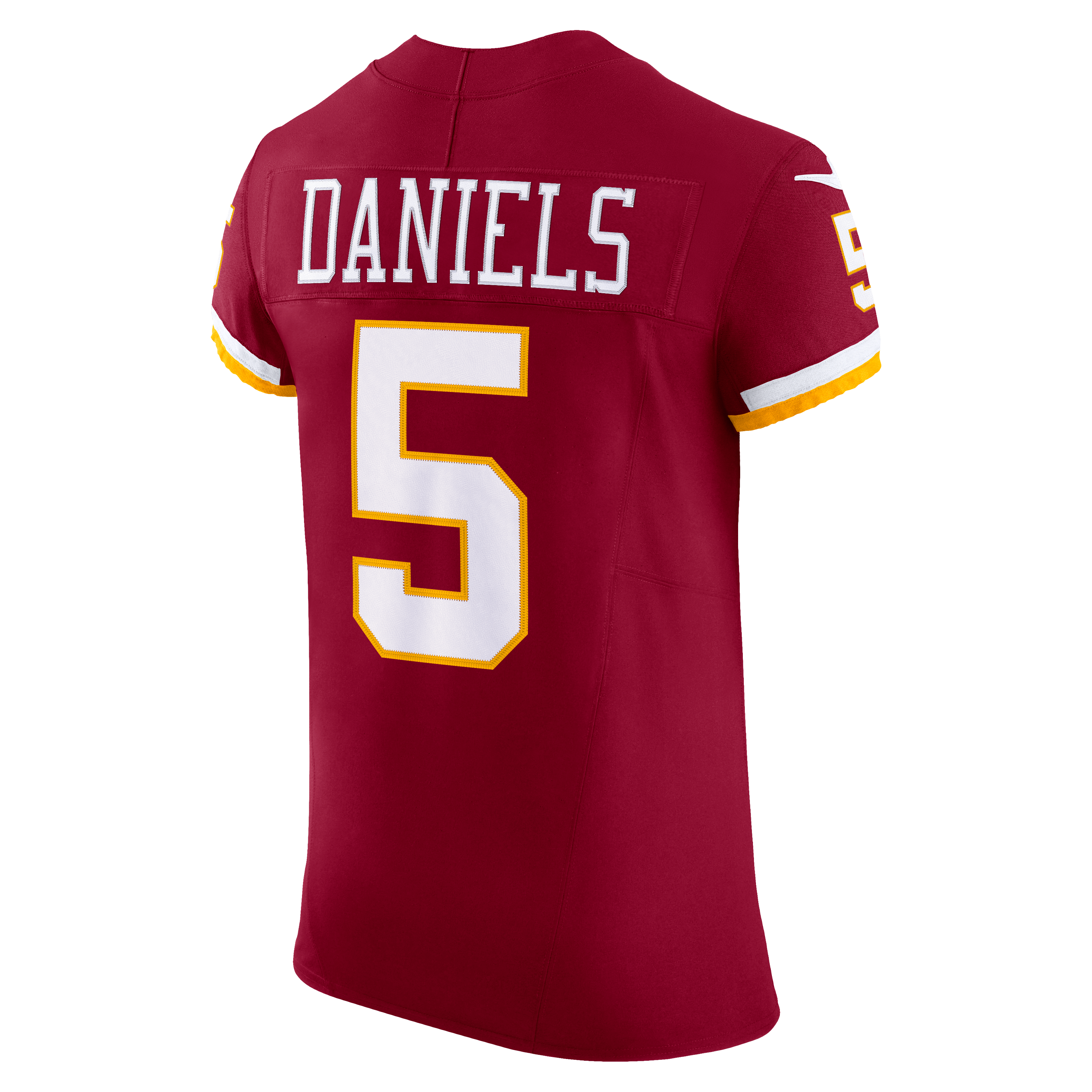 Men's Washington Commanders Jayden Daniels Nike Burgundy Team Vapor Fuse Elite Jersey