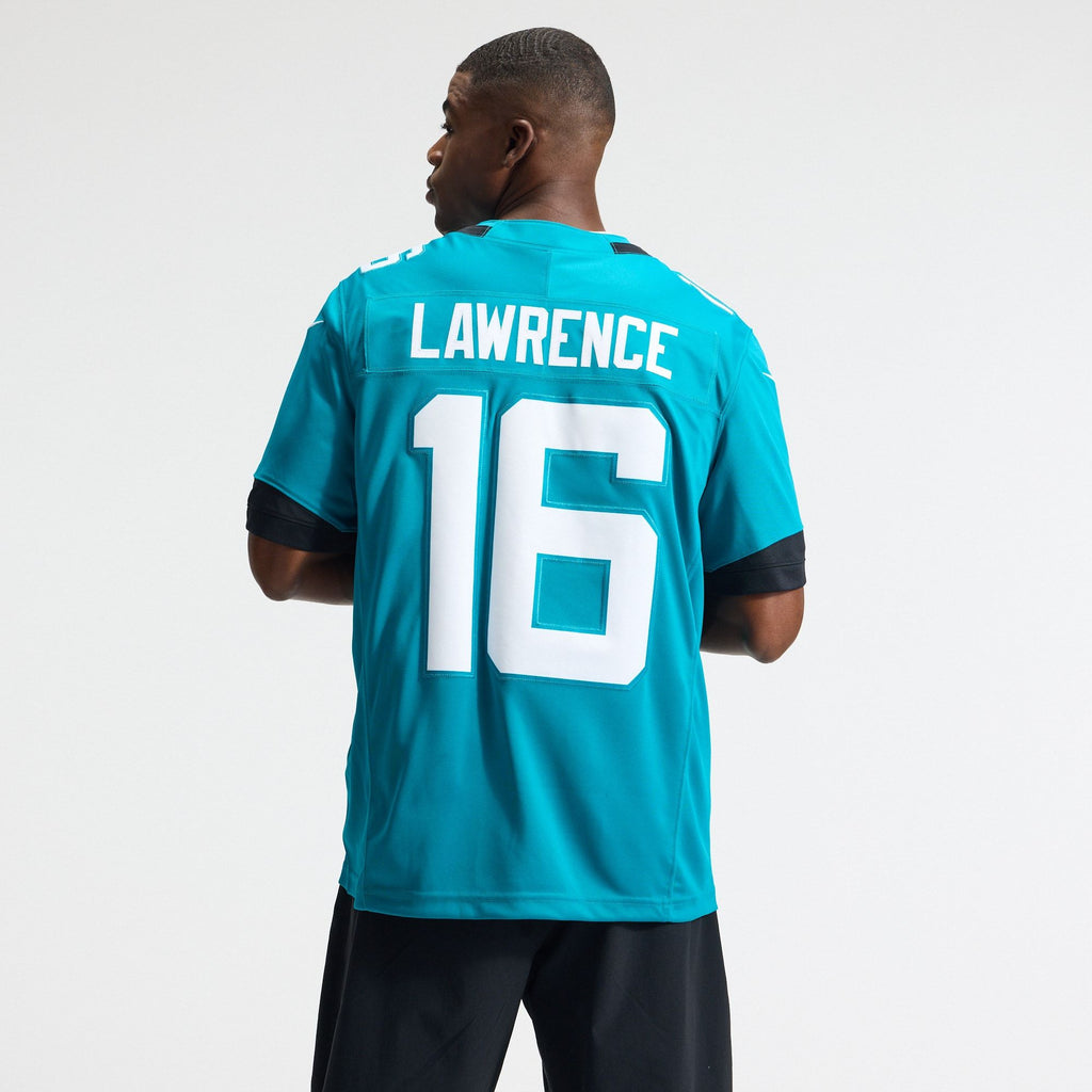 Men's Jacksonville Jaguars Trevor Lawrence Nike Teal Team Vapor Fuse Stitched Limited Jersey
