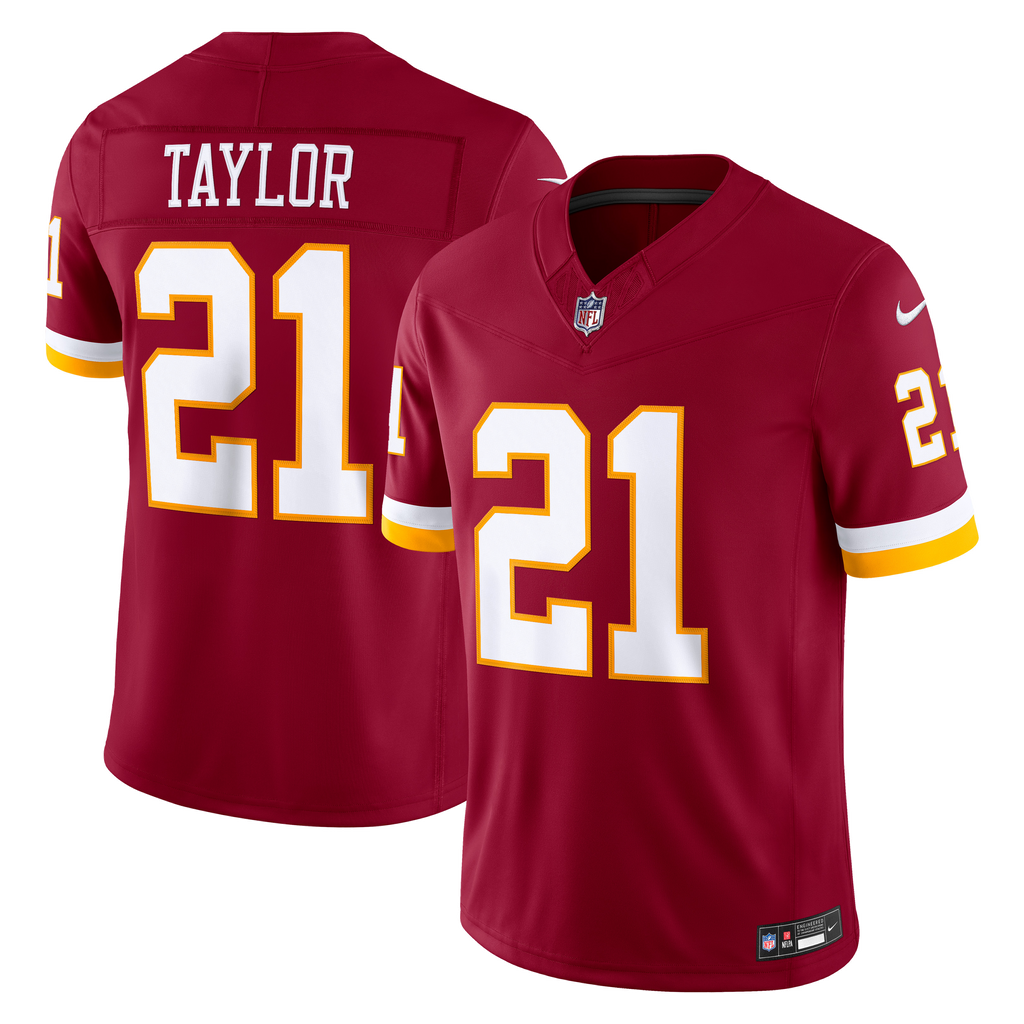 Men's Washington Commanders Sean Taylor Nike Burgundy Team Vapor Fuse Stitched Retired Limited Jersey