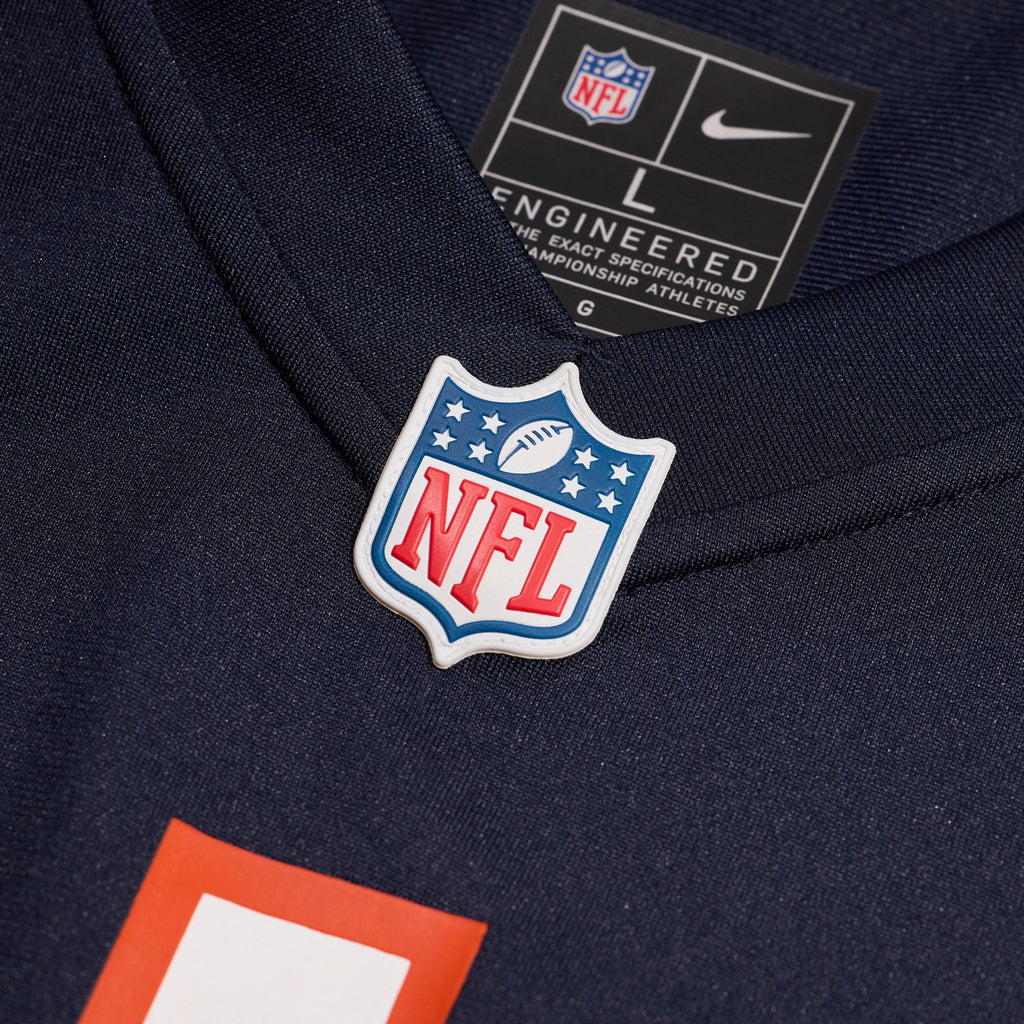 Men's Chicago Bears James Lynch Nike Navy Team Game Jersey