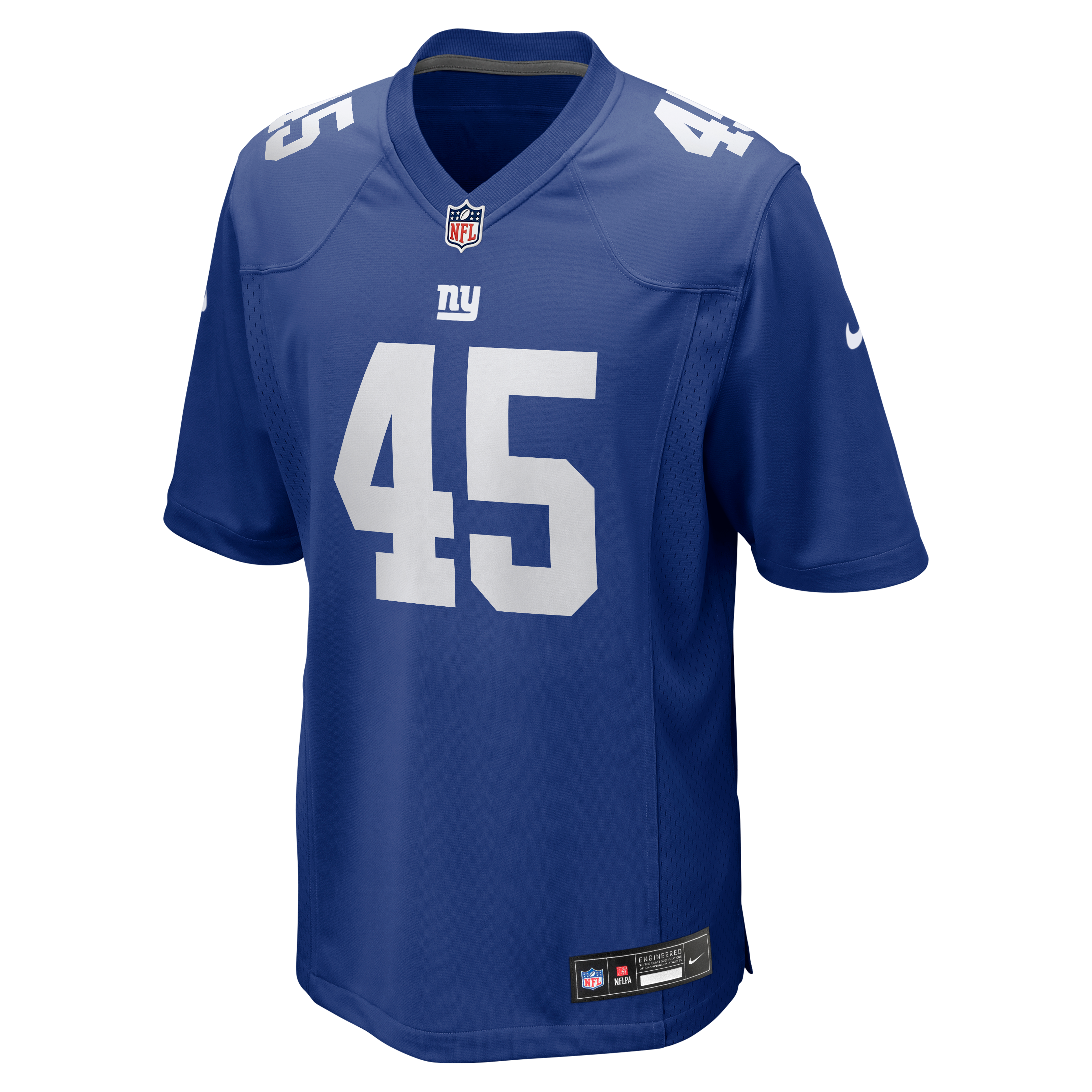 Men's New York Giants Patrick Ricard Nike Royal Team Game Jersey