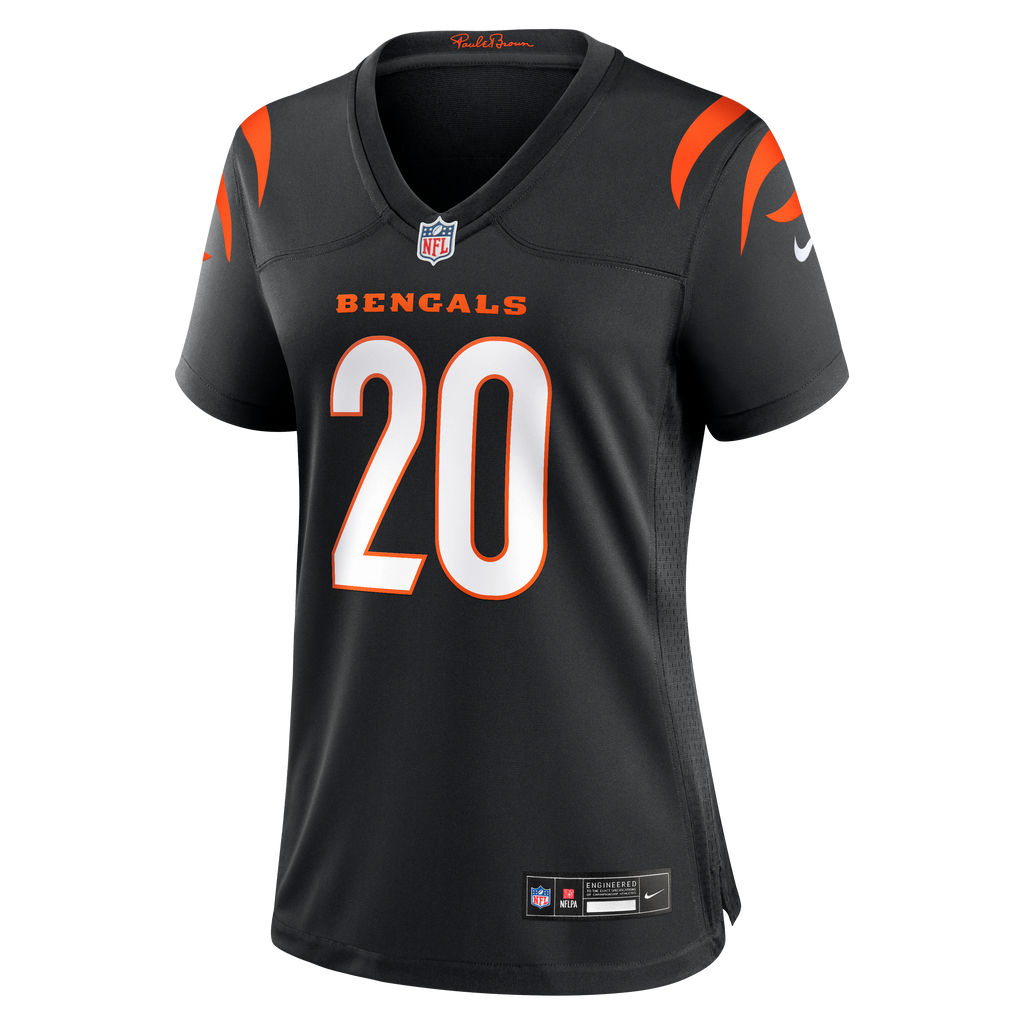 Women's Cincinnati Bengals Lemar Parrish Nike Black Team Retired Game Jersey