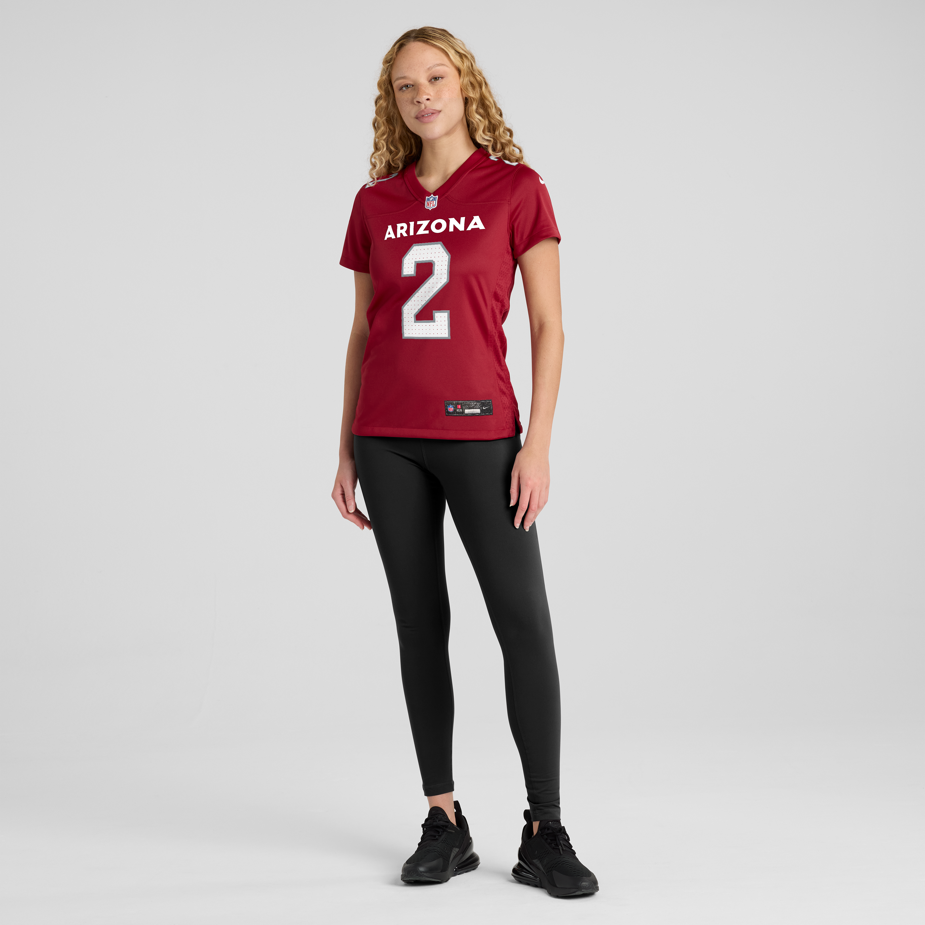 Women's Arizona Cardinals Will Johnson Nike Cardinal Team Game Jersey
