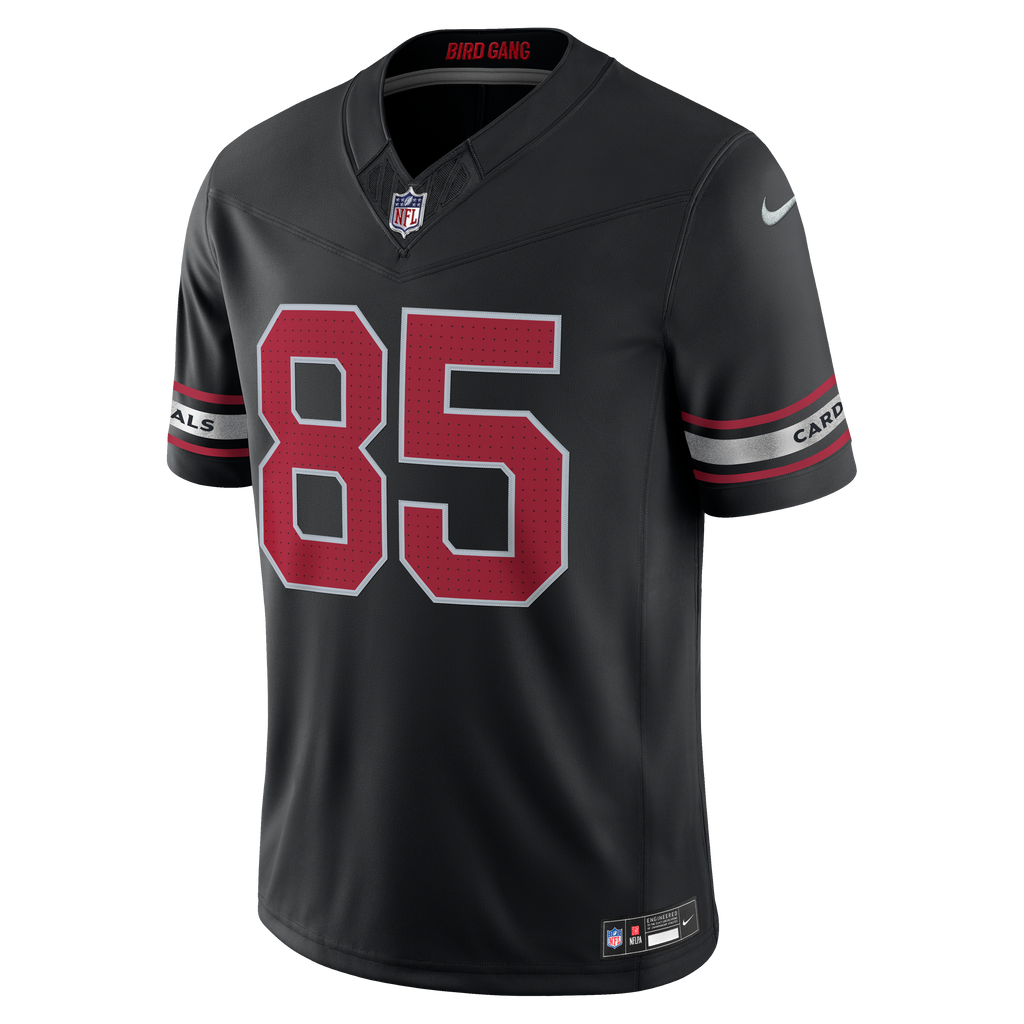 Men's Arizona Cardinals Trey Mcbride Nike Black Alternate Vapor Fuse Stitched Limited Jersey