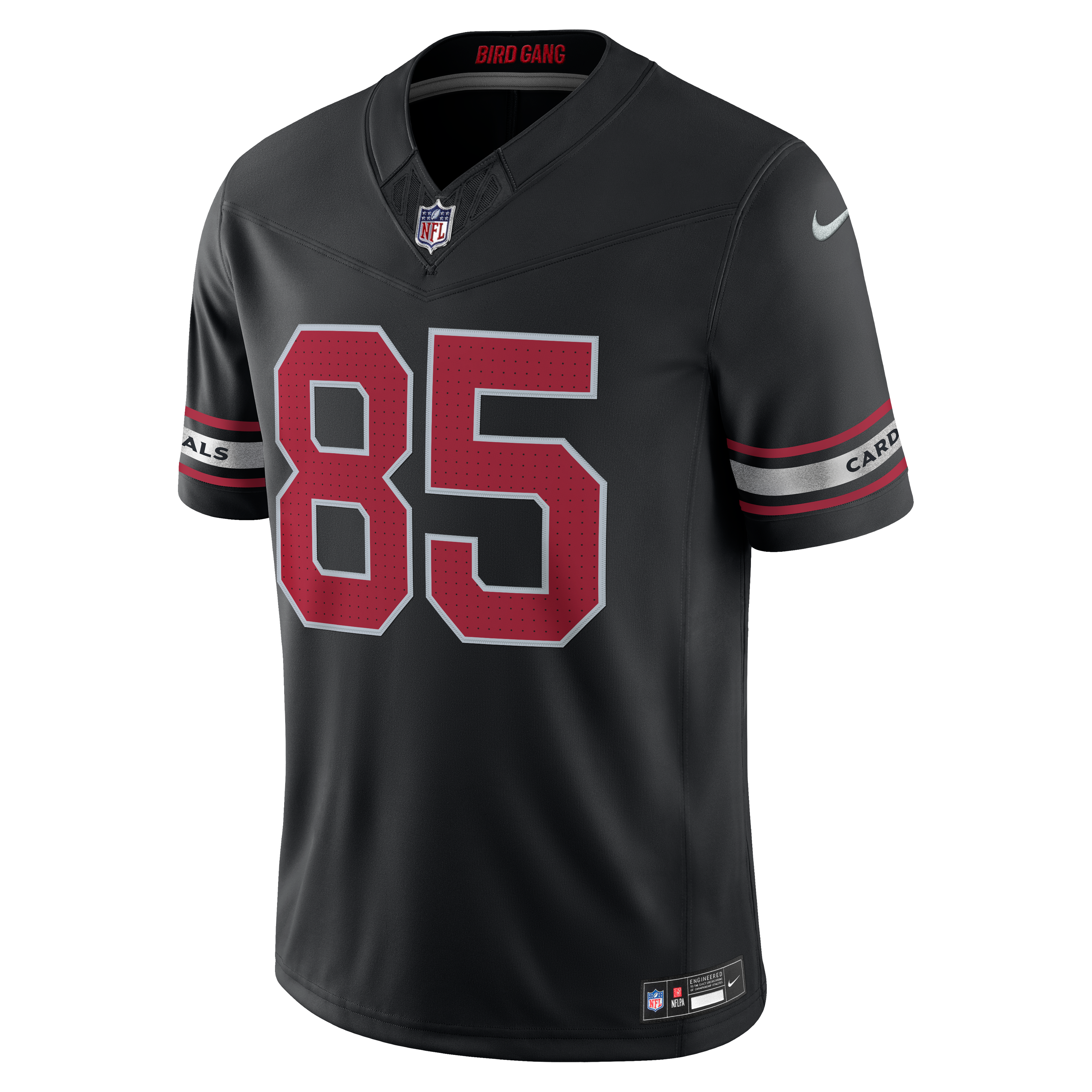 Men's Arizona Cardinals Trey Mcbride Nike Black Alternate Vapor Fuse Stitched Limited Jersey
