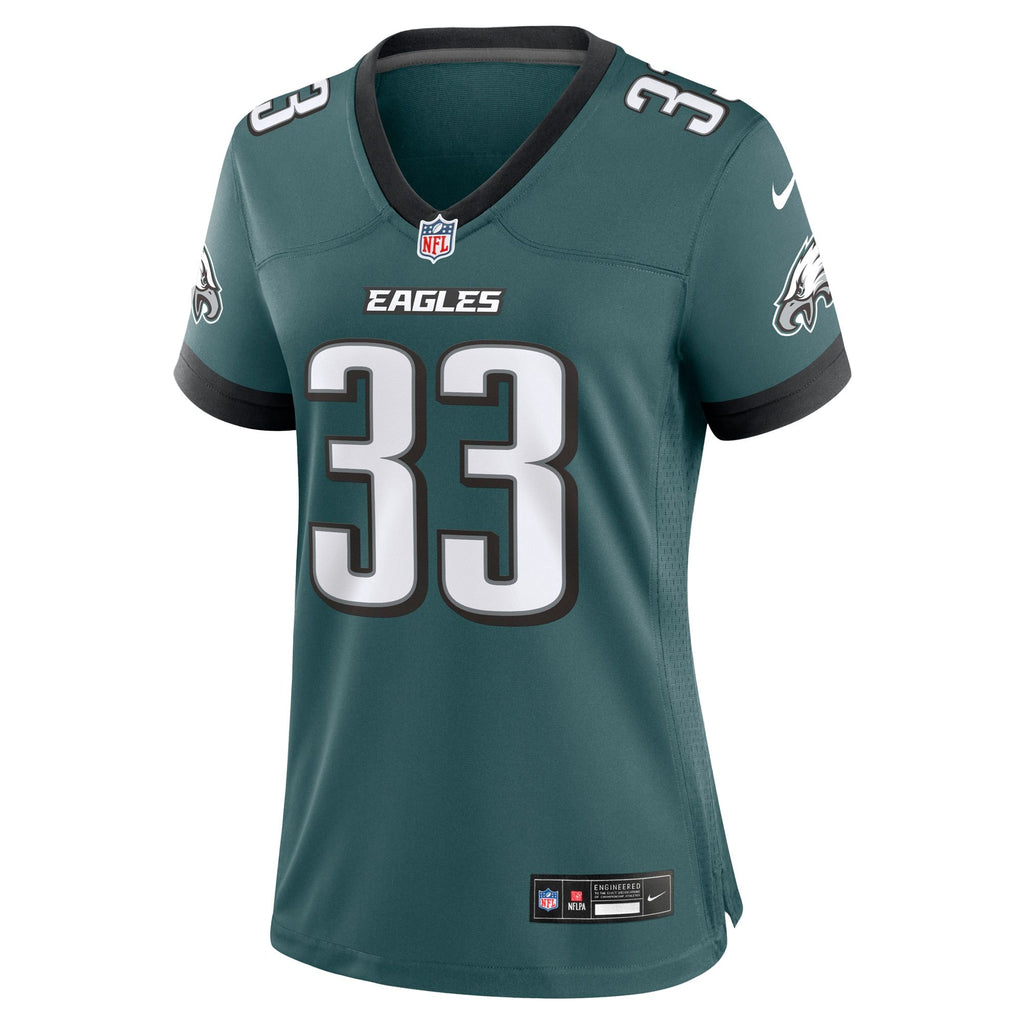 Women's Philadelphia Eagles Cooper Dejean Nike Midnight Green Team Game Jersey