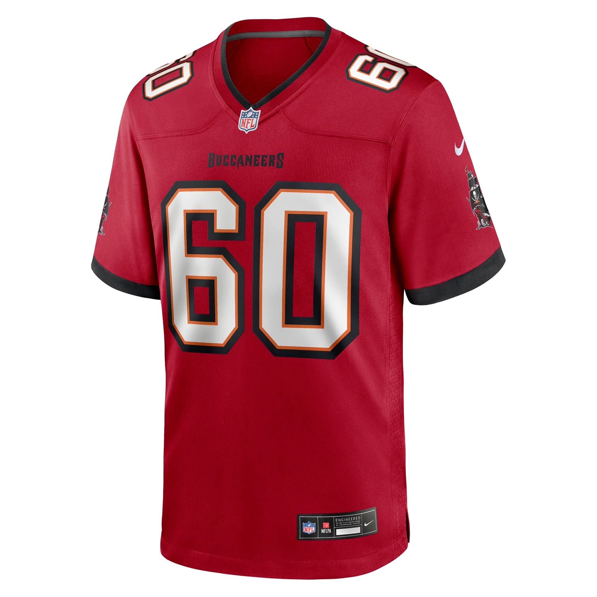 Men's Tampa Bay Buccaneers Haggai Ndubuisi Nike Red Team Game Jersey