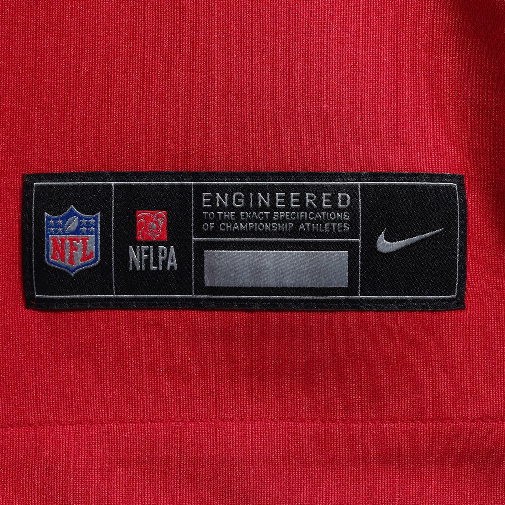 Men's San Francisco 49Ers Nike Scarlet 80Th Anniversary Alternate Custom Game Jersey
