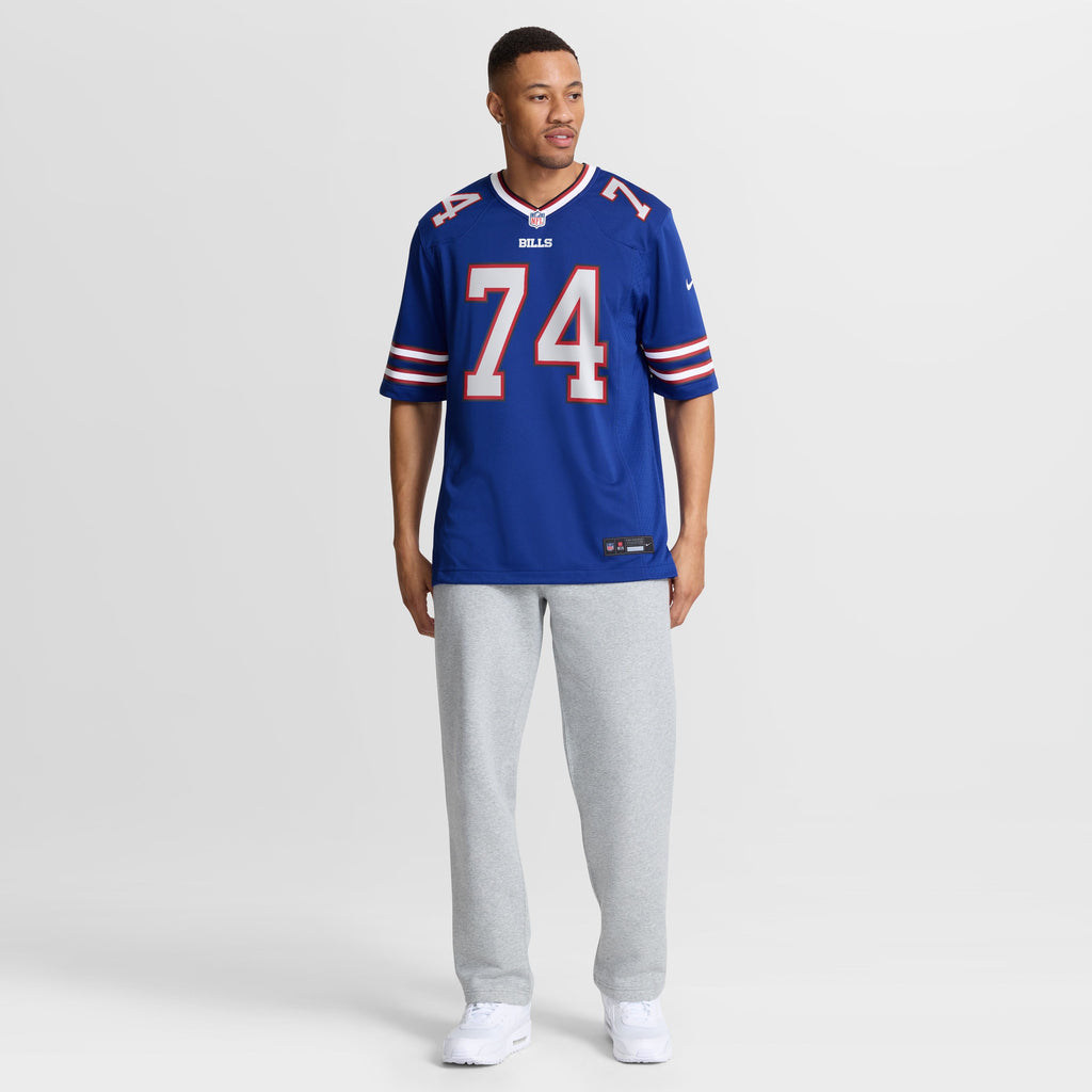 Men's Buffalo Bills Jude Bowry Nike Royal Team Game Jersey
