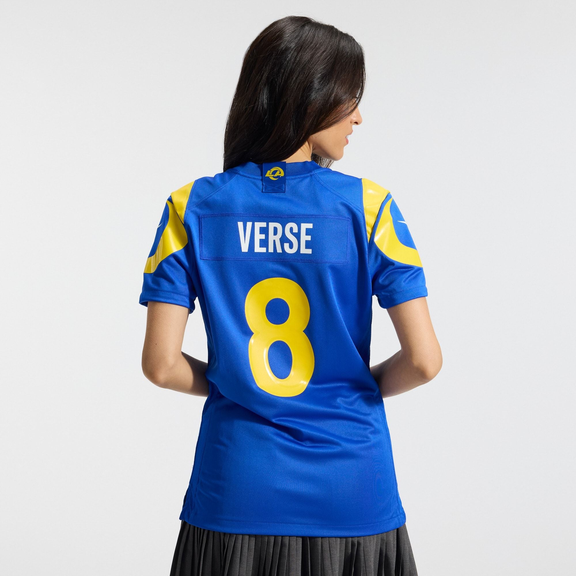 Women's Los Angeles Rams Jared Verse Nike Royal Game Jersey
