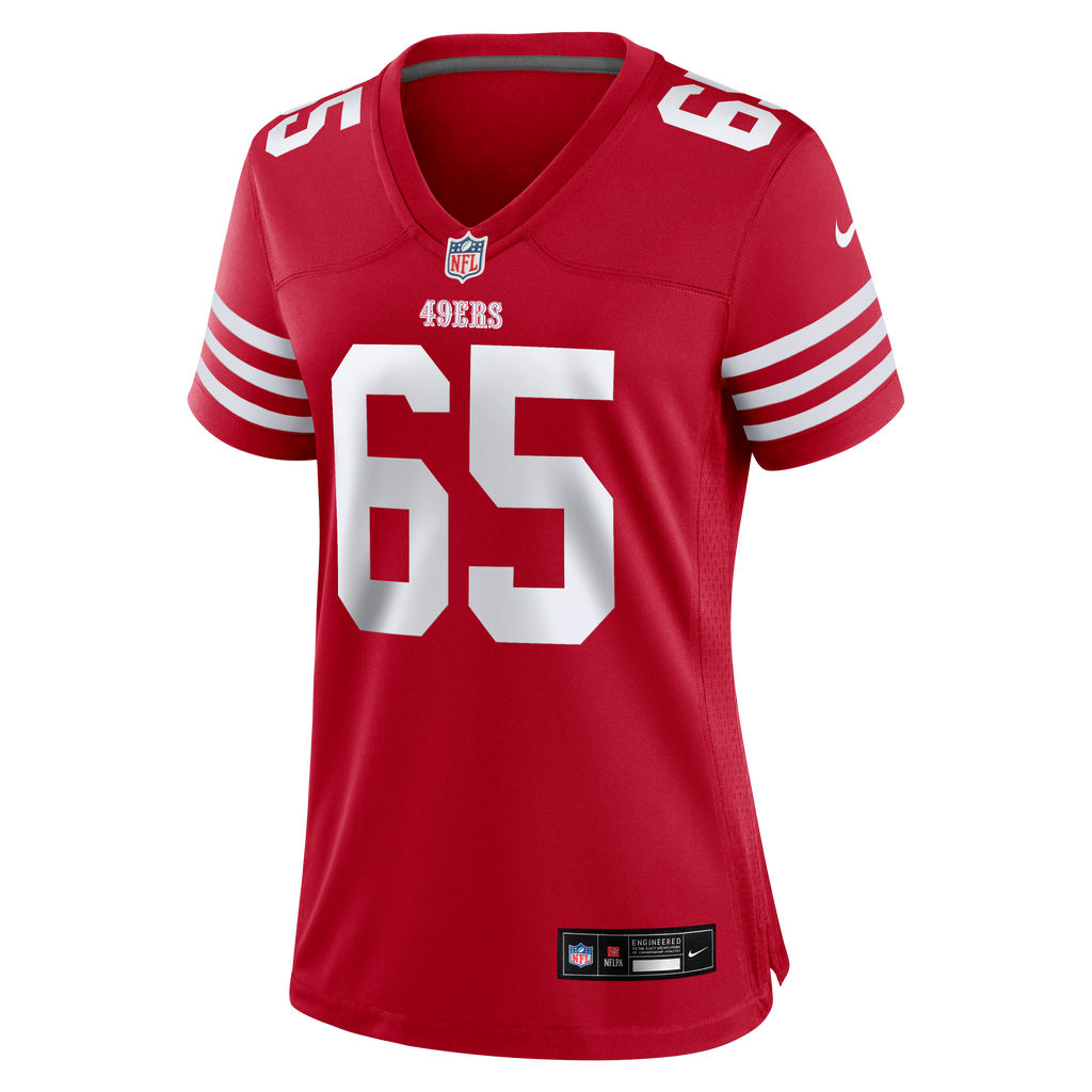Women's San Francisco 49Ers Robert Jones Nike Scarlet Team Game Jersey