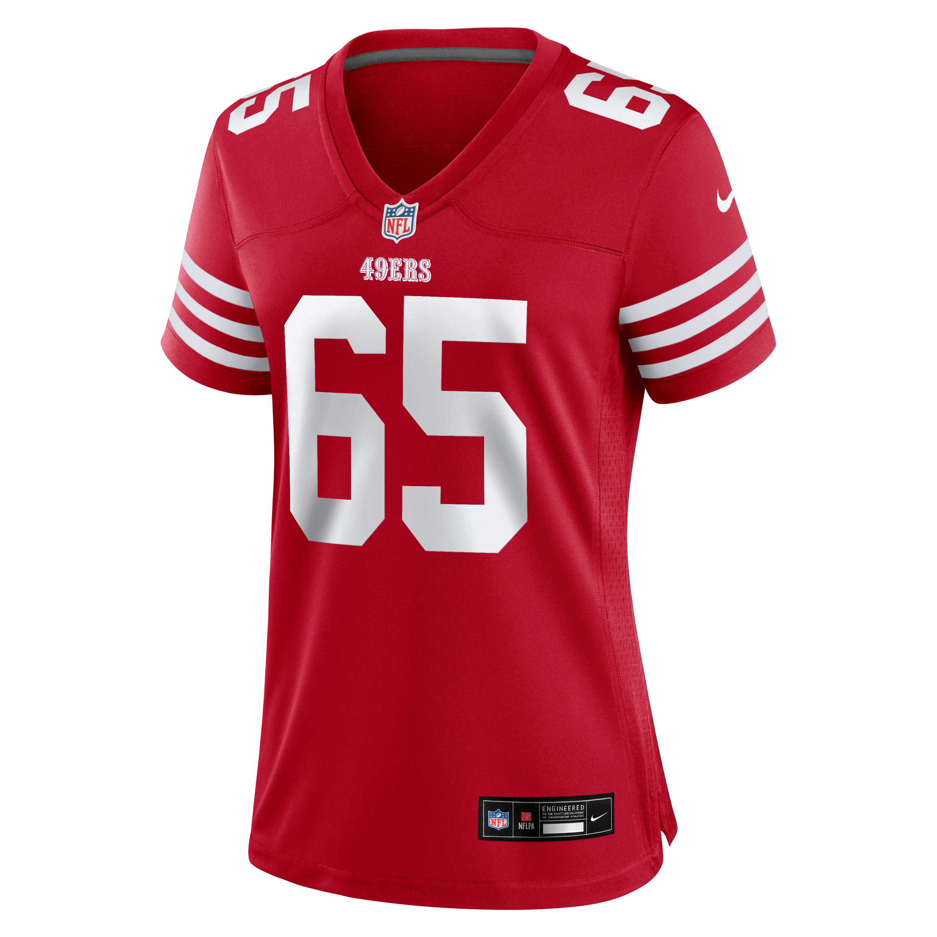 Women's San Francisco 49Ers Robert Jones Nike Scarlet Team Game Jersey