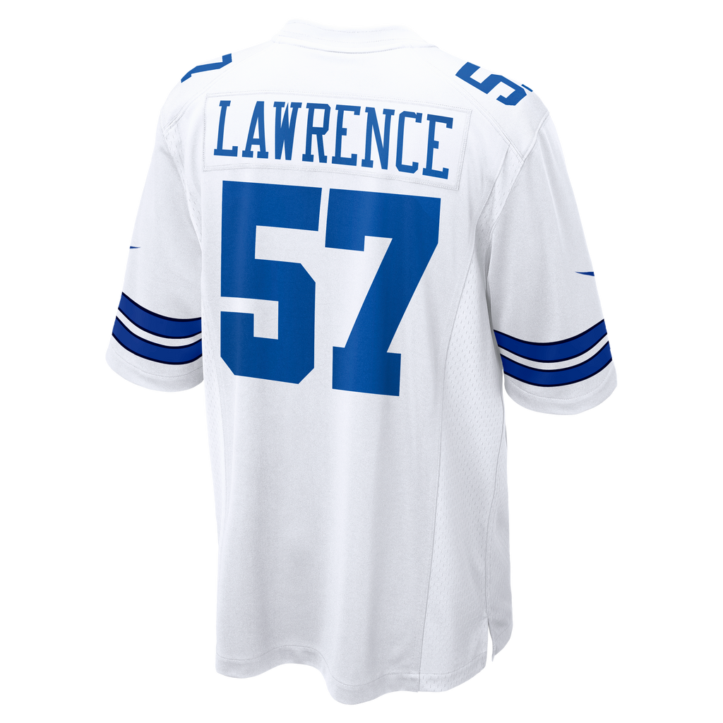 Men's Dallas Cowboys Malachi Lawrence Nike White Game Jersey