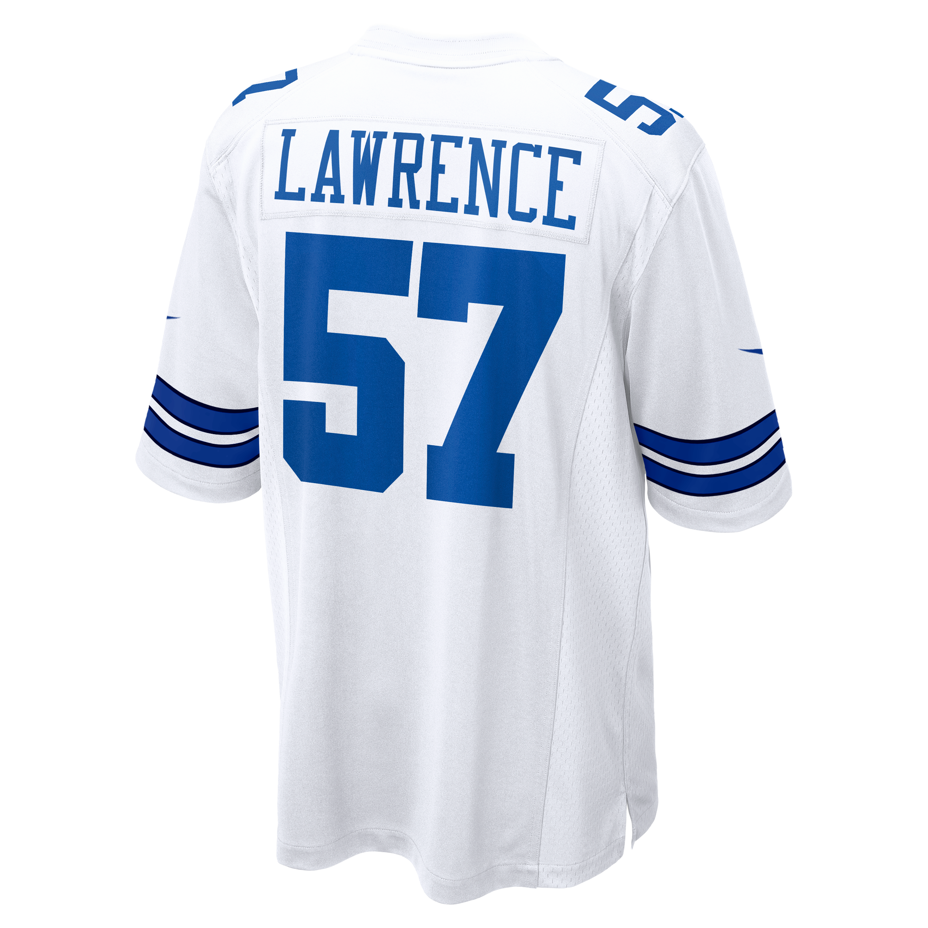 Men's Dallas Cowboys Malachi Lawrence Nike White Game Jersey