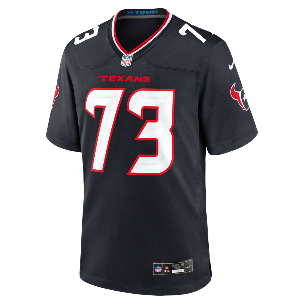 Men's Houston Texans Derrick Graham Nike Navy Team Game Jersey
