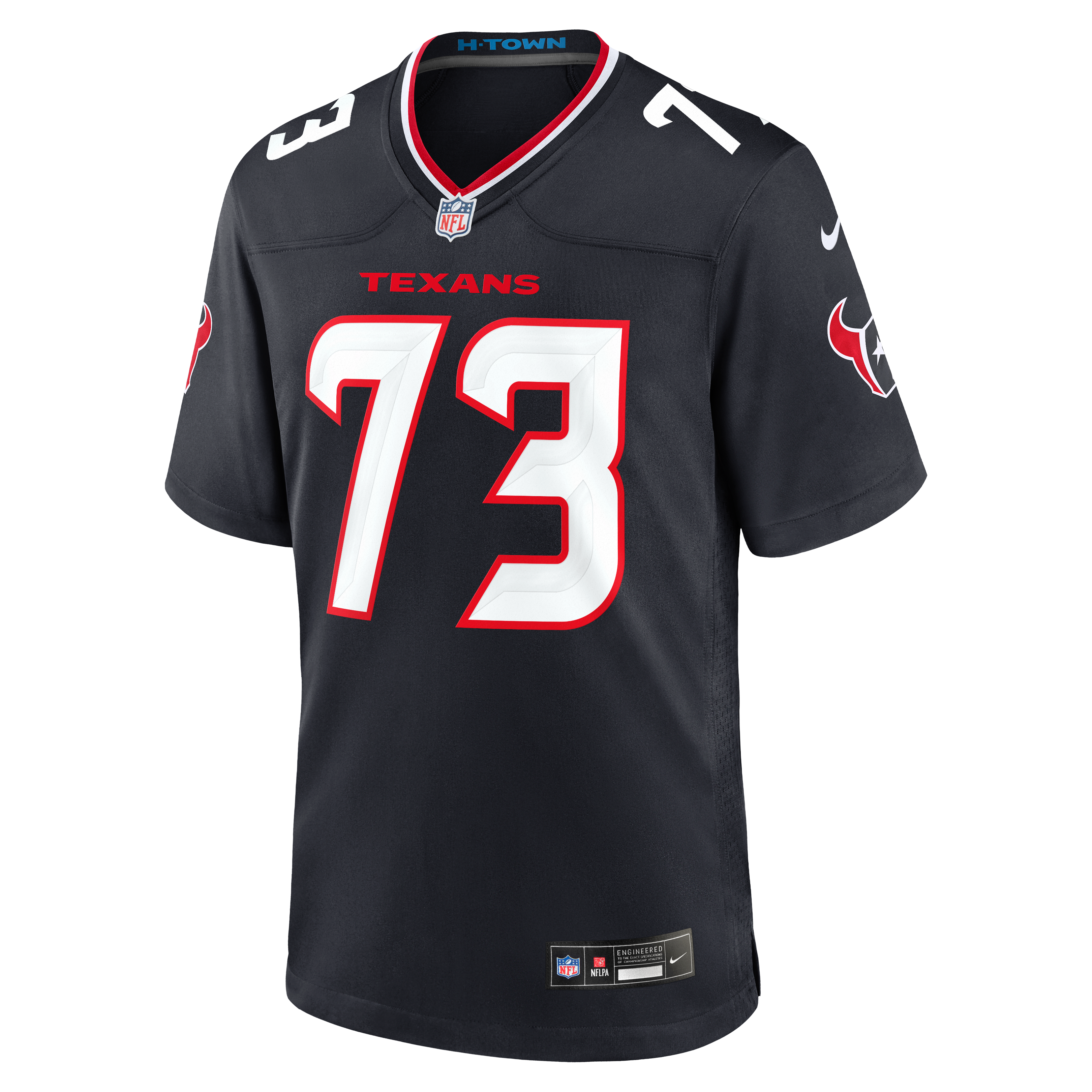 Men's Houston Texans Derrick Graham Nike Navy Team Game Jersey