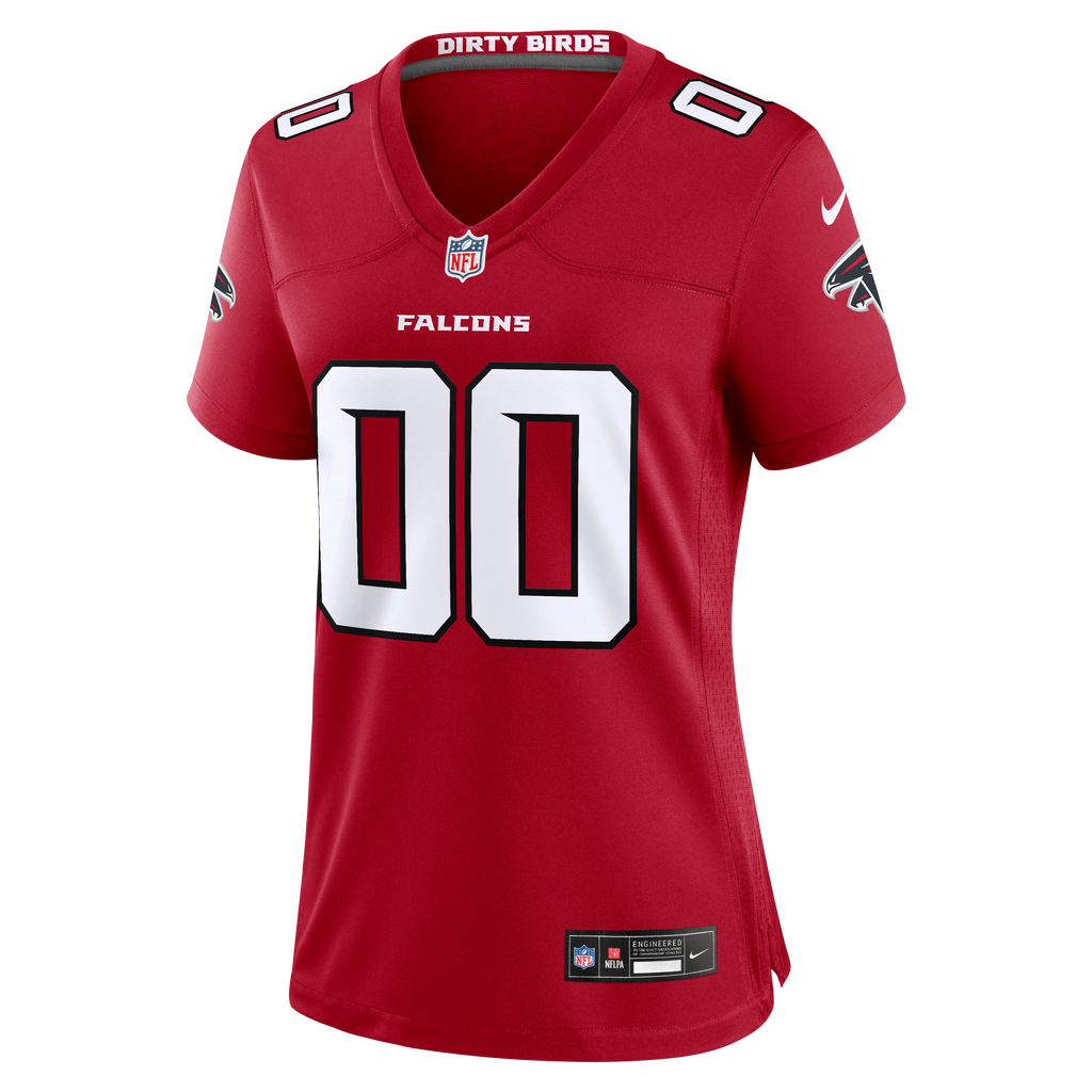 Women's Atlanta Falcons Nike Red Custom Game Jersey