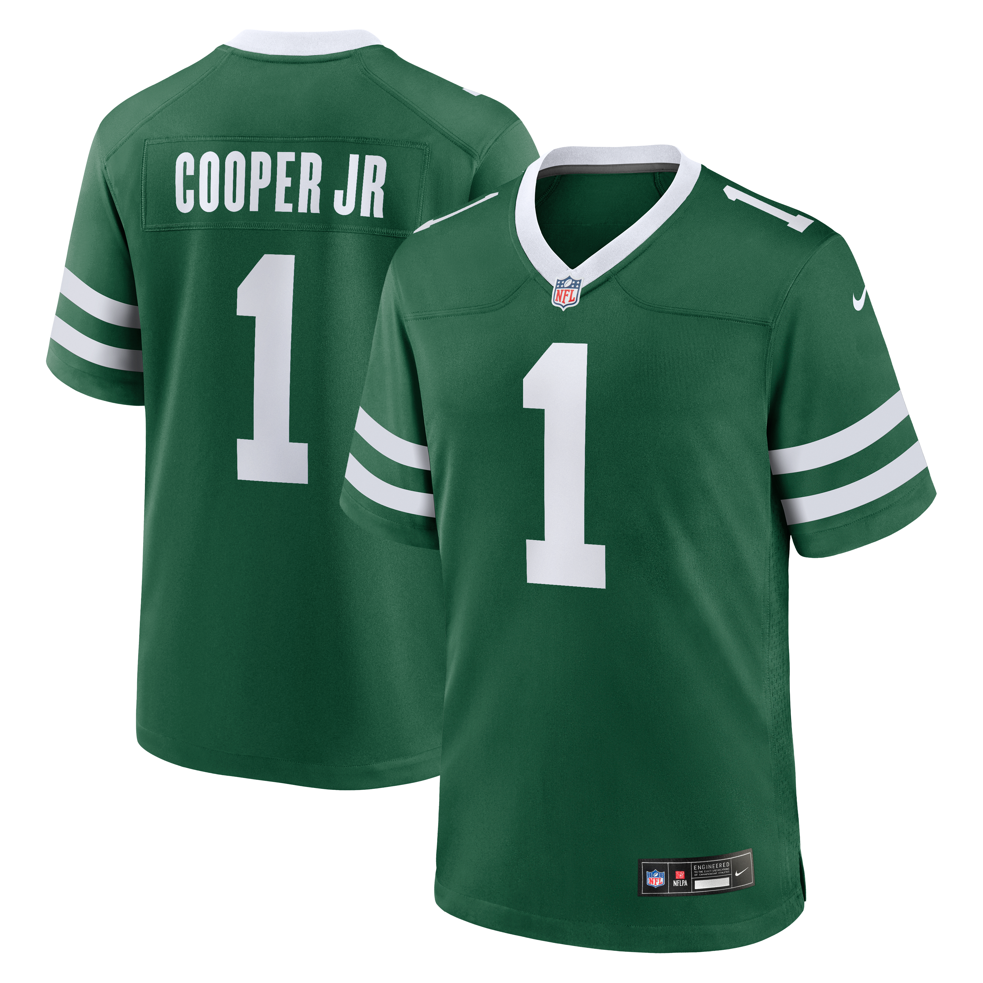Men's New York Jets Omar Cooper Jr Nike Legacy Green 2026 Nfl Draft First Round Pick No 30 Team Game Jersey
