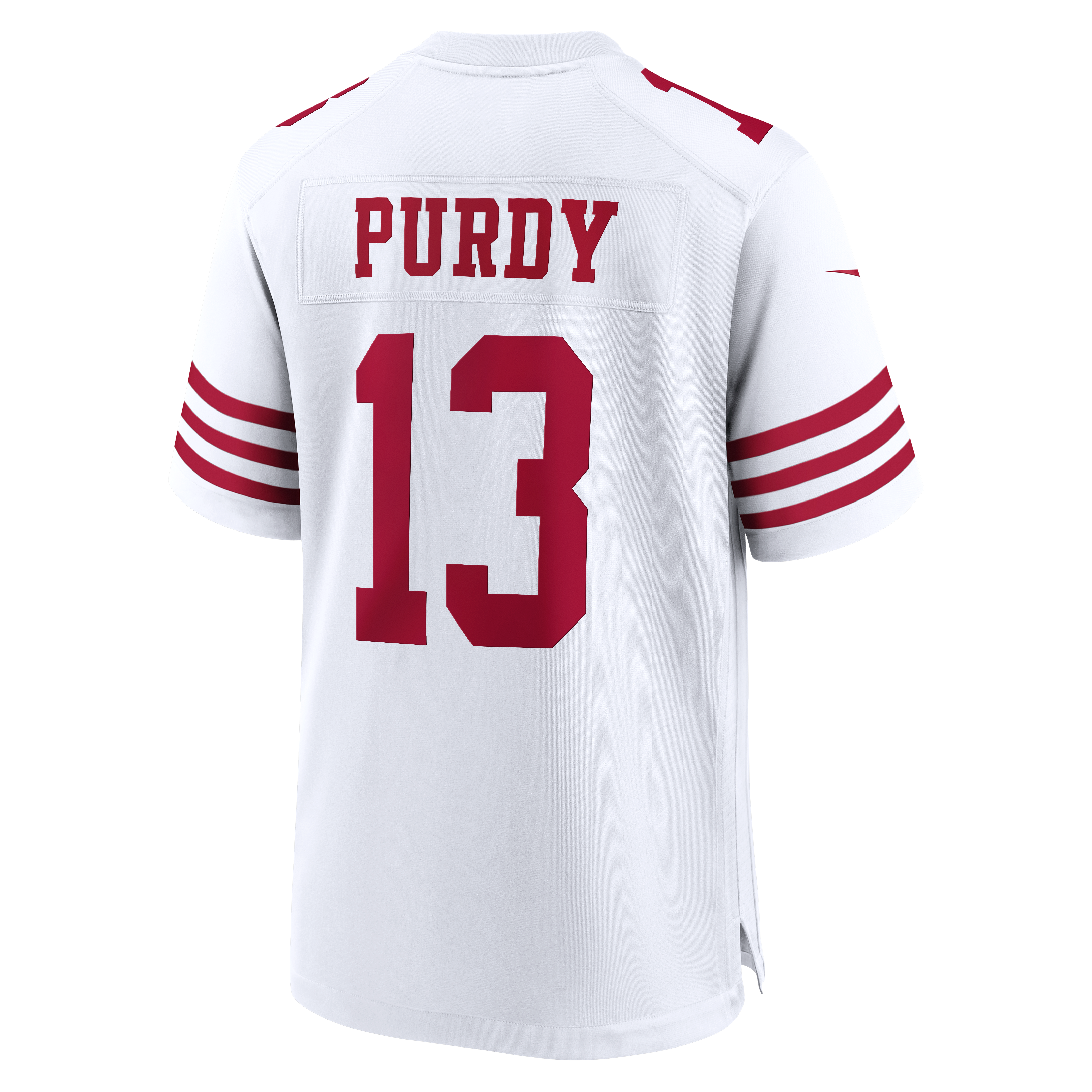 Men's San Francisco 49Ers Brock Purdy Nike White 80Th Anniversary Game Jersey