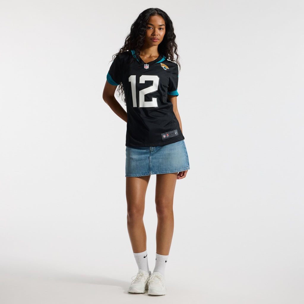 Women's Jacksonville Jaguars Travis Hunter Nike Black Alternate Game Jersey