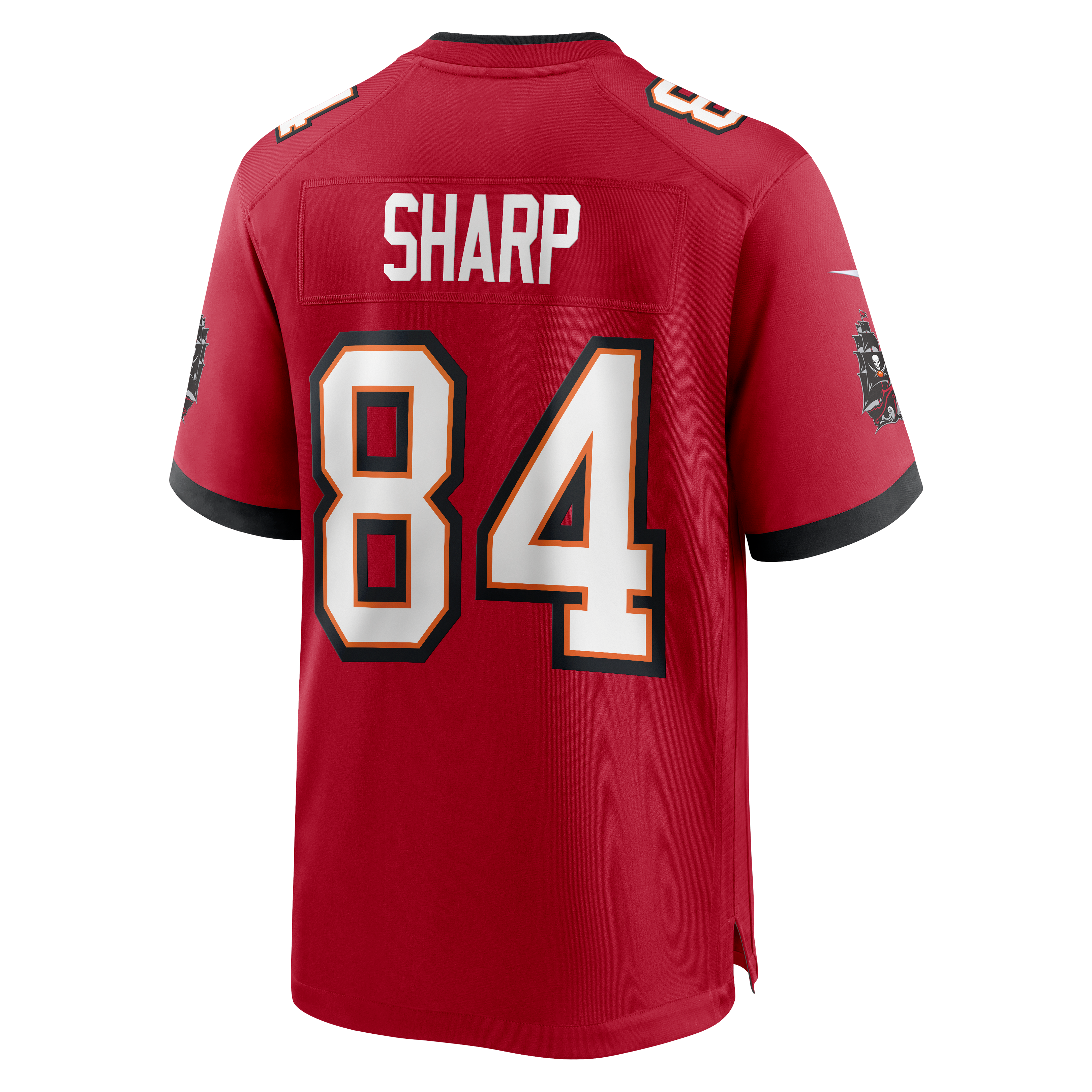 Men's Tampa Bay Buccaneers Bauer Sharp Nike Red Team Game Jersey