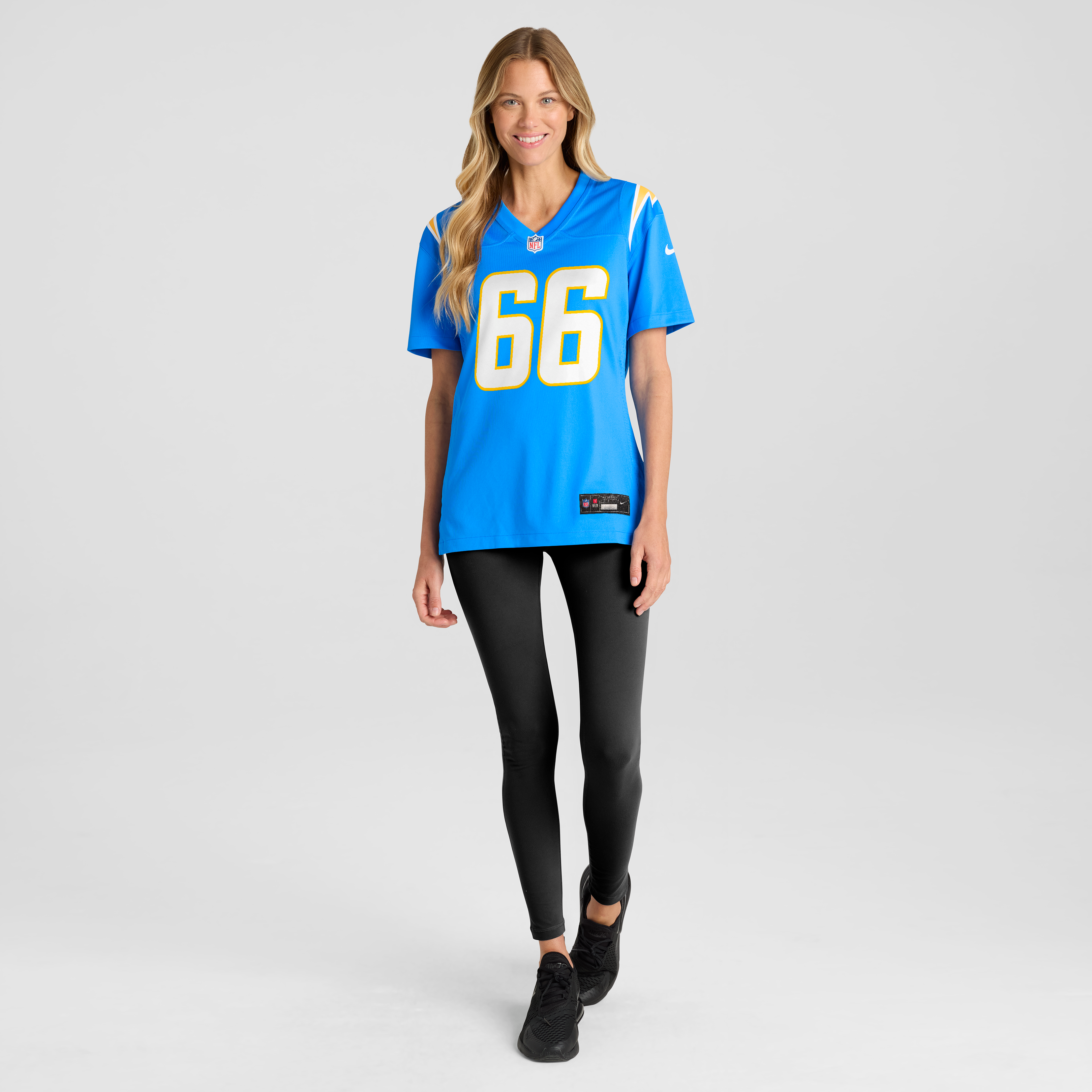 Women's Los Angeles Chargers Jake Slaughter Nike Powder Blue Team Game Jersey