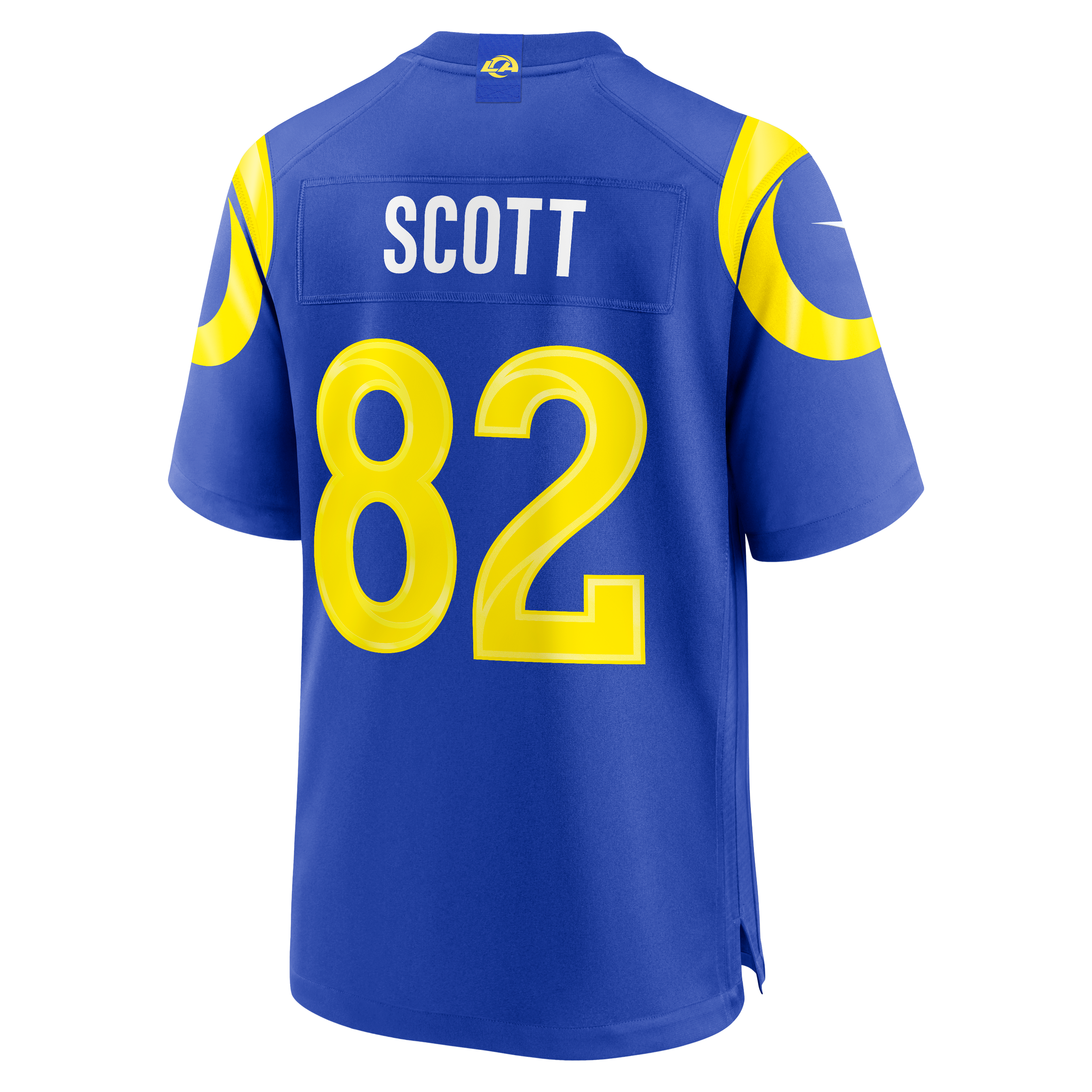 Men's Los Angeles Rams Tyler Scott Nike Royal Team Game Jersey