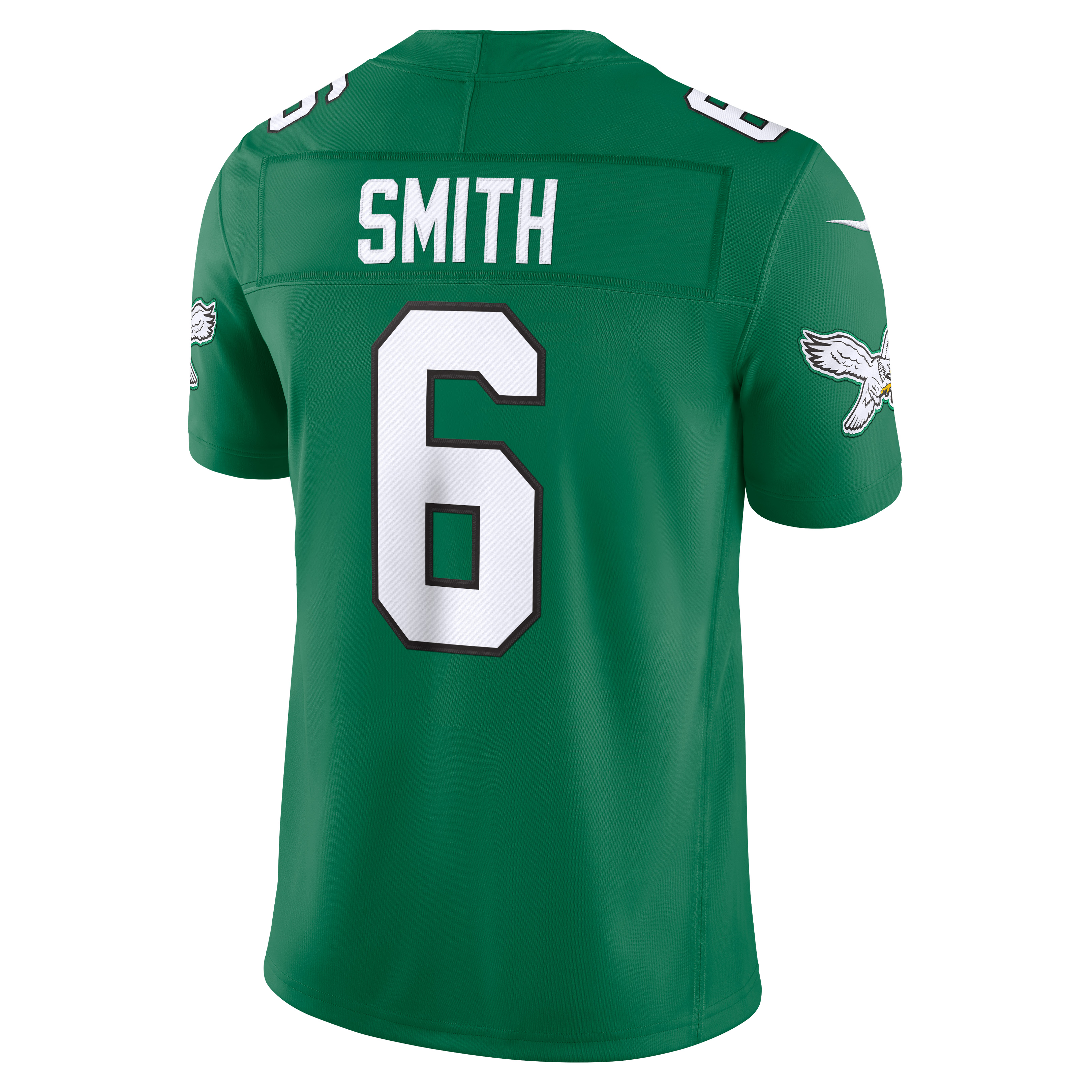 Men's Philadelphia Eagles Devonta Smith Nike Kelly Green Alternate Vapor Fuse Stitched Limited Jersey