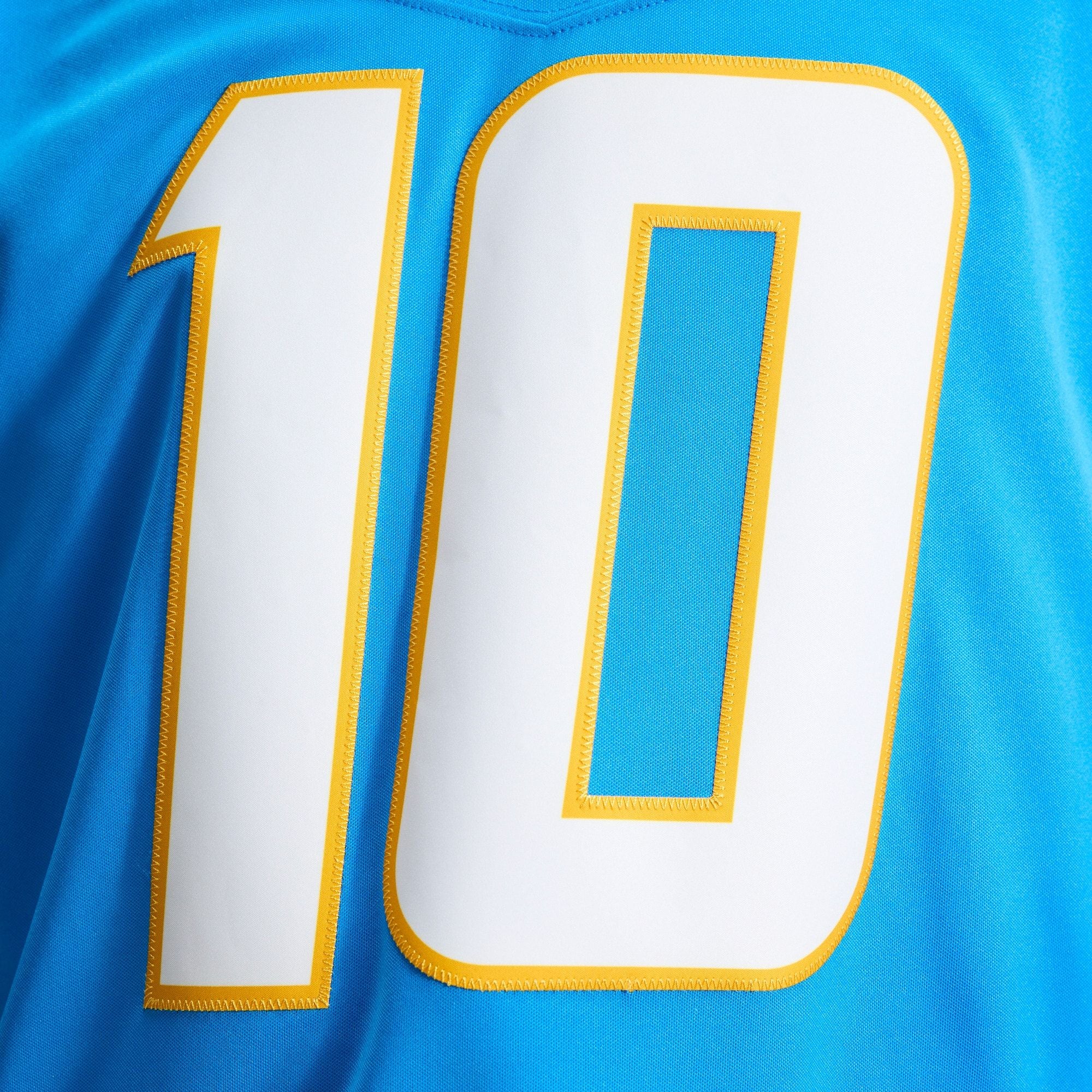 Men's Los Angeles Chargers Justin Herbert Nike Powder Blue Team Vapor Fuse Stitched Limited Jersey