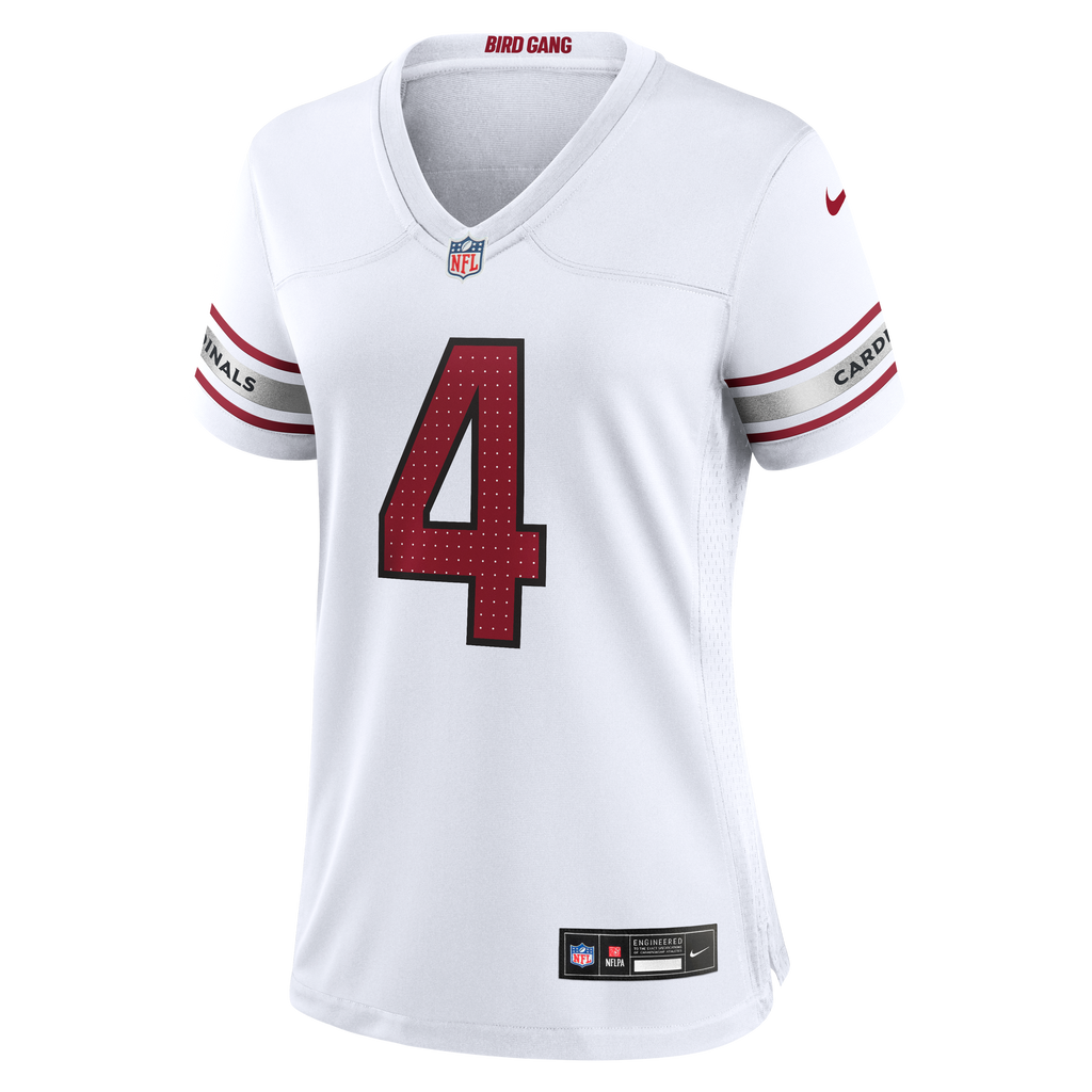 Women's Arizona Cardinals Jeremiyah Love Nike White Game Jersey