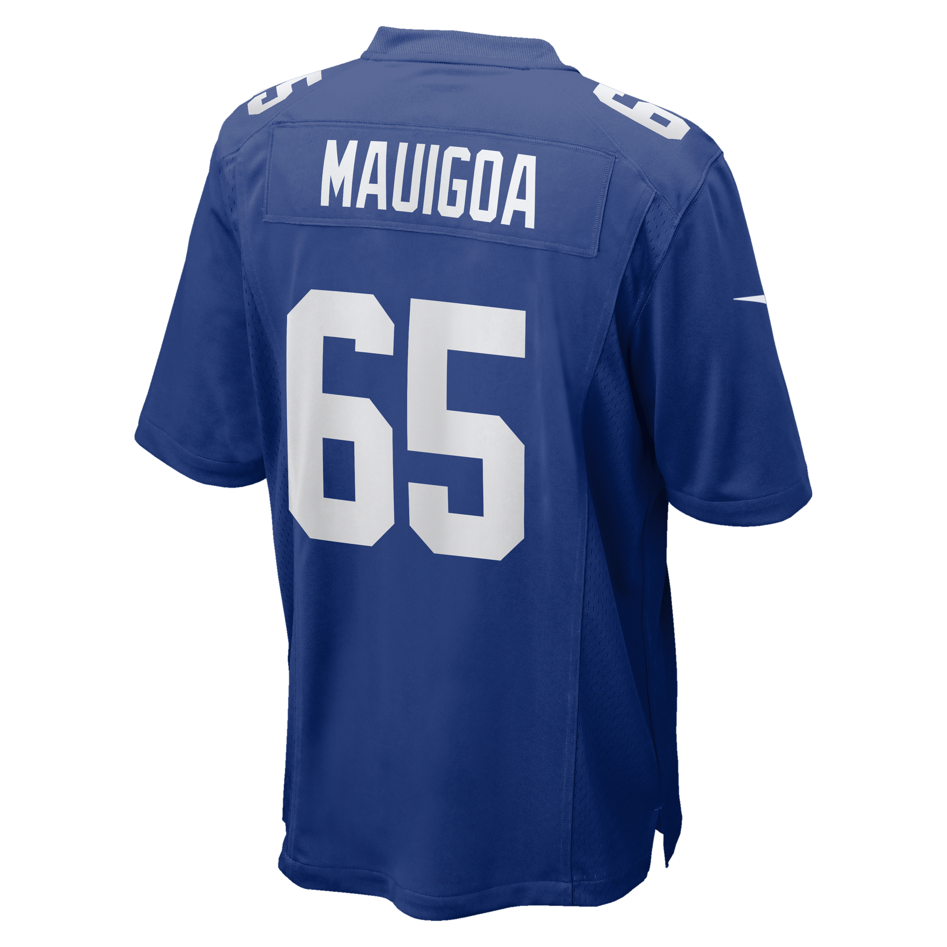 Men's New York Giants Francis Mauigoa Nike Royal 2026 Nfl Draft First Round Pick No 10 Team Game Jersey