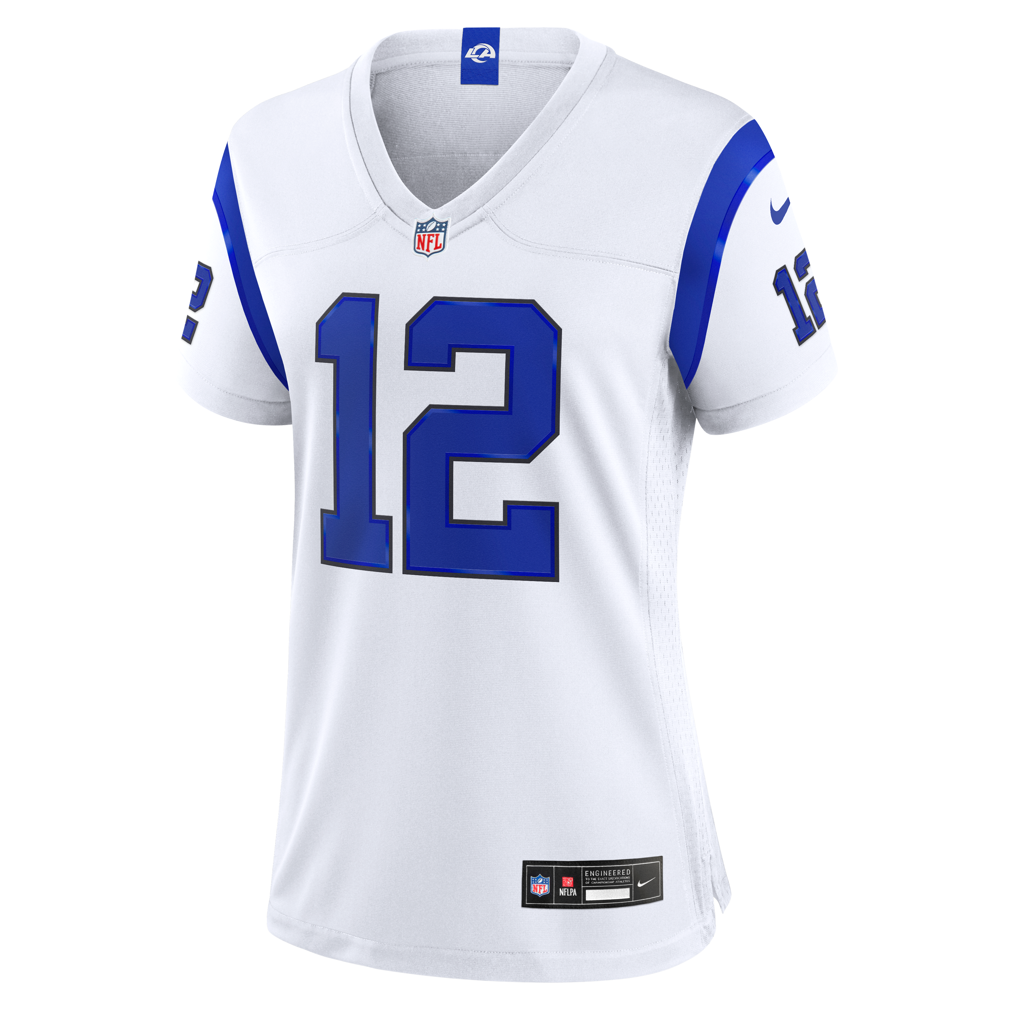 Women's Los Angeles Rams Puka Nacua Nike Fearsome White Game Jersey