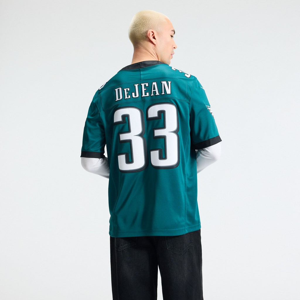 Men's Philadelphia Eagles Cooper Dejean Nike Midnight Green Team Vapor Fuse Stitched Limited Jersey