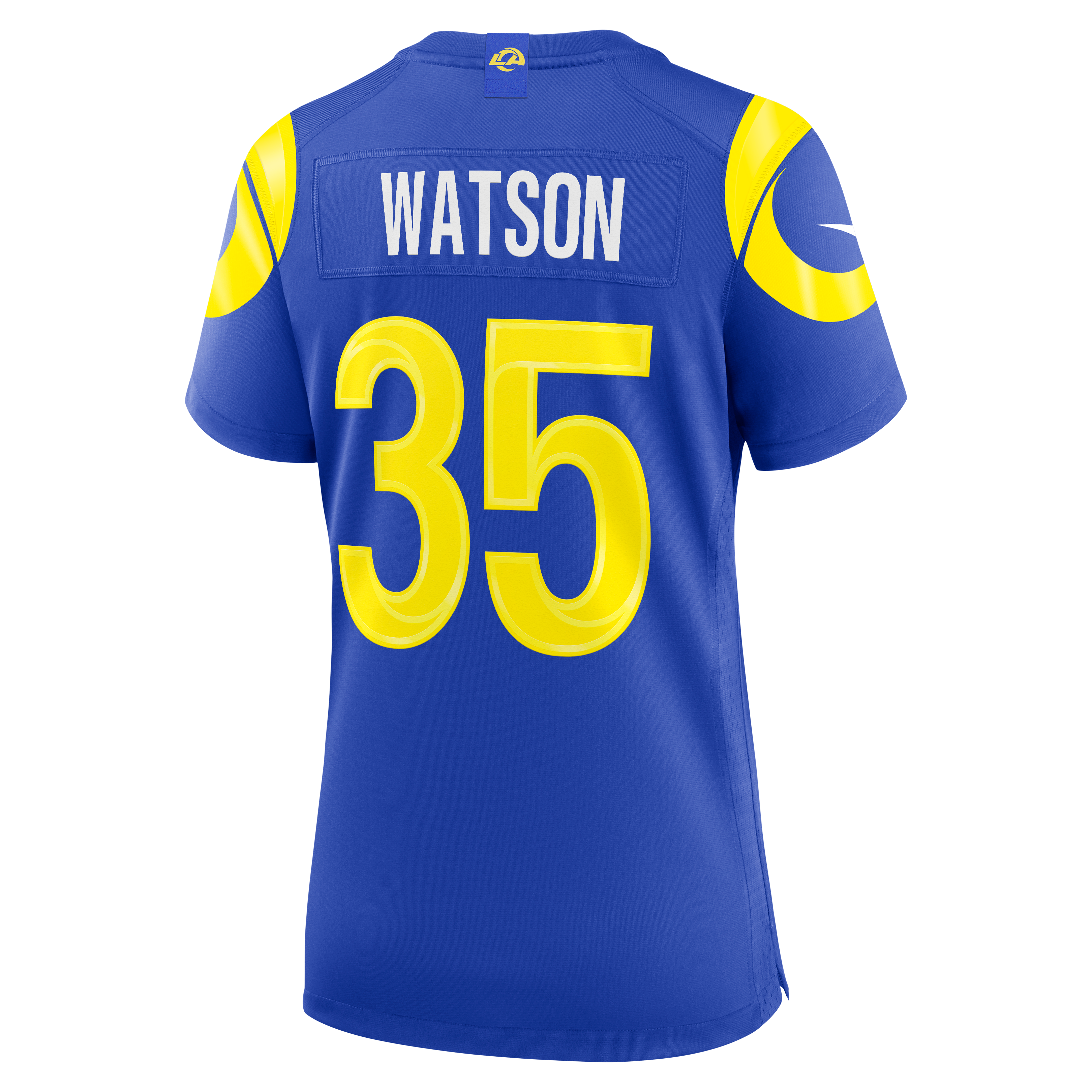 Women's Los Angeles Rams Jaylen Watson Nike Royal Team Game Jersey