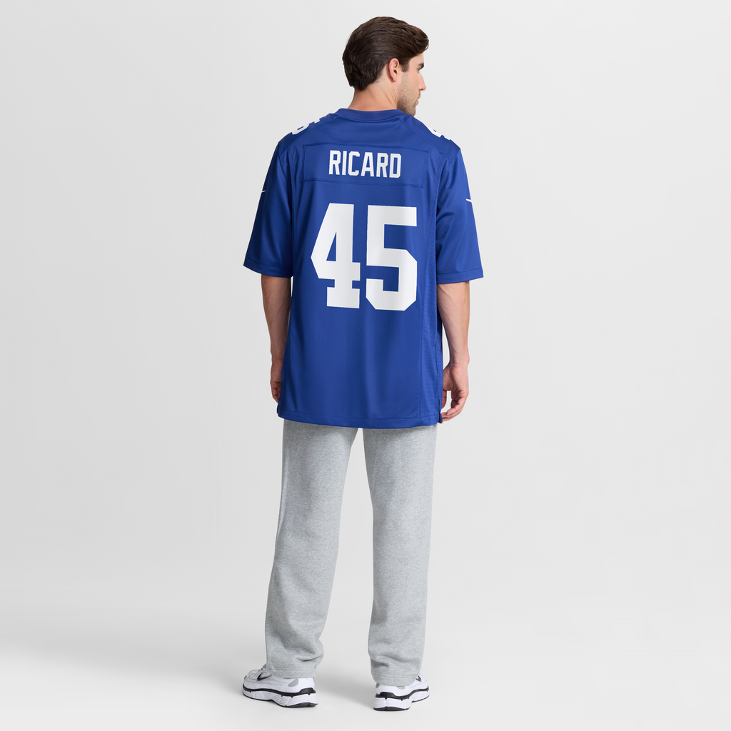 Men's New York Giants Patrick Ricard Nike Royal Team Game Jersey