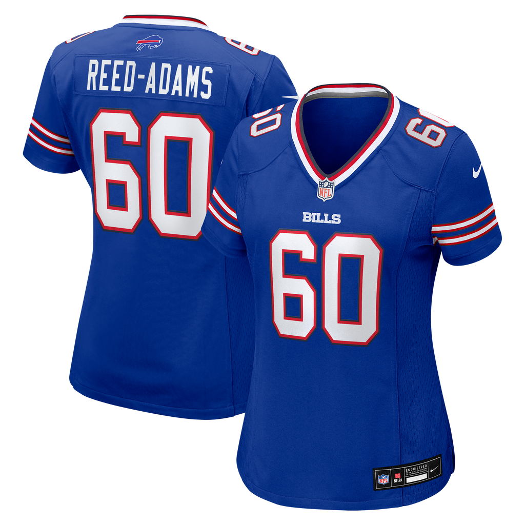 Women's Buffalo Bills Armaj Reed Adams Nike Royal Team Game Jersey
