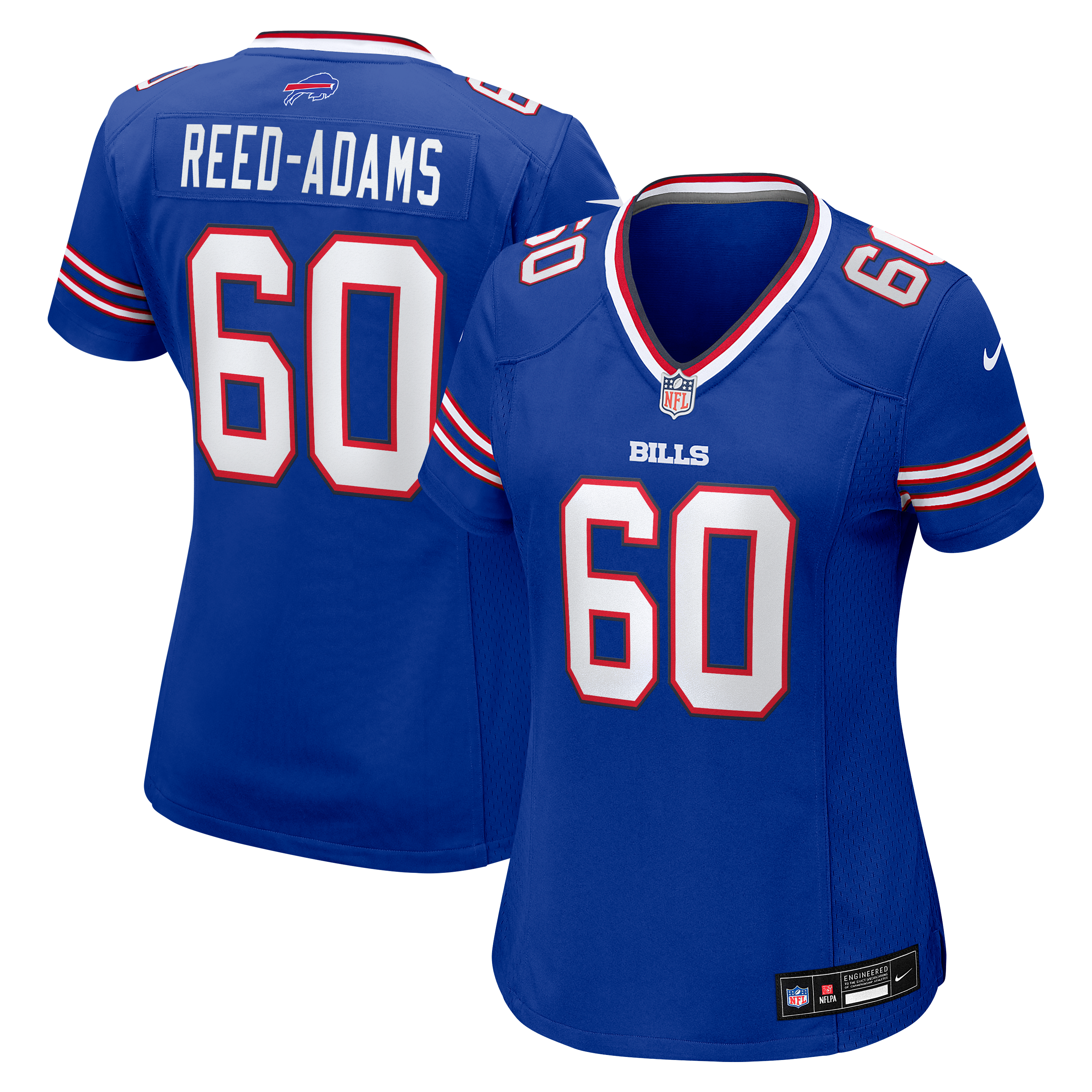 Women's Buffalo Bills Armaj Reed Adams Nike Royal Team Game Jersey