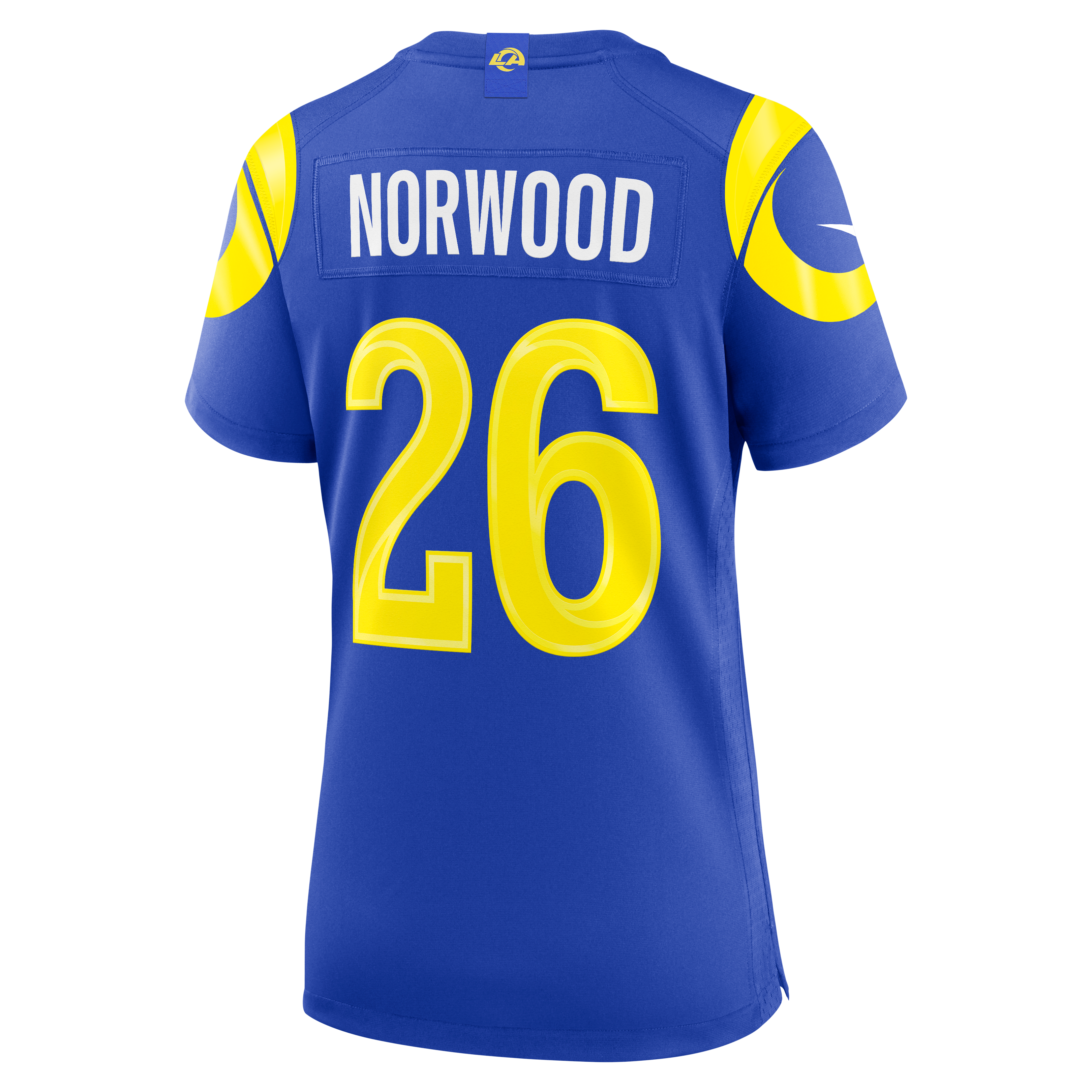 Women's Los Angeles Rams Drey Norwood Nike Royal Team Game Jersey