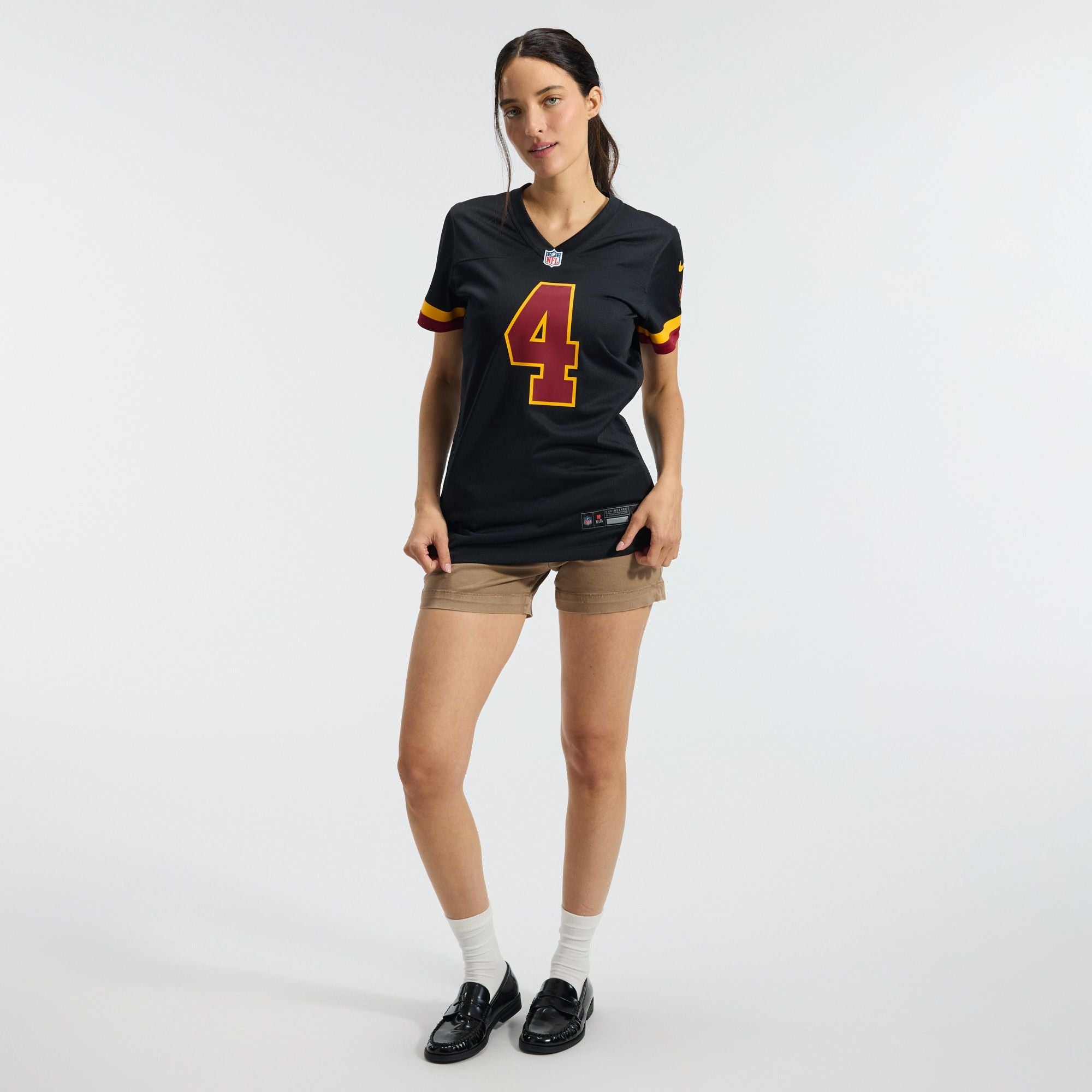Women's Washington Commanders Frankie Luvu Nike Black Hail Raiser Alternate Game Jersey