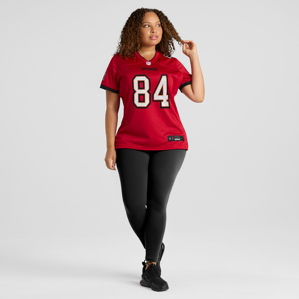 Women's Tampa Bay Buccaneers Bauer Sharp Nike Red Team Game Jersey