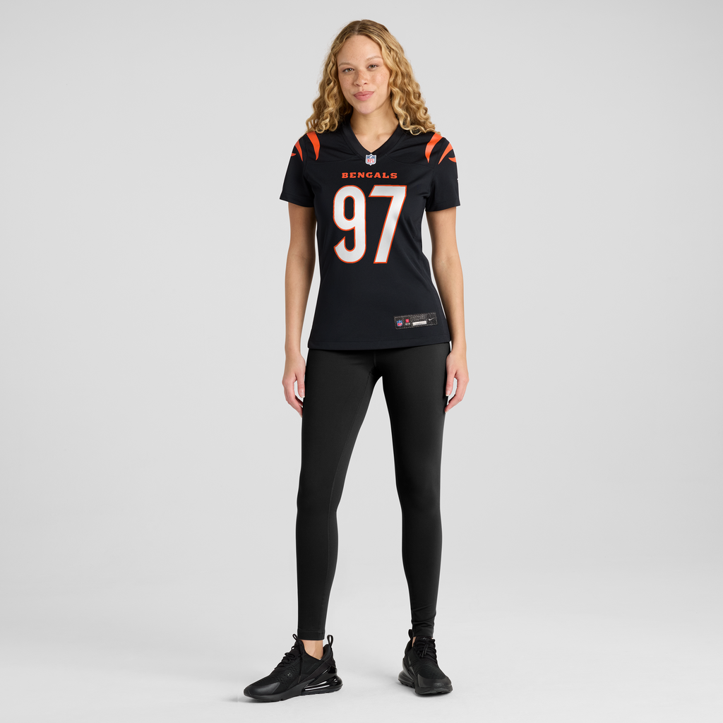 Women's Cincinnati Bengals Dexter Lawrence Ii Nike Black Game Jersey