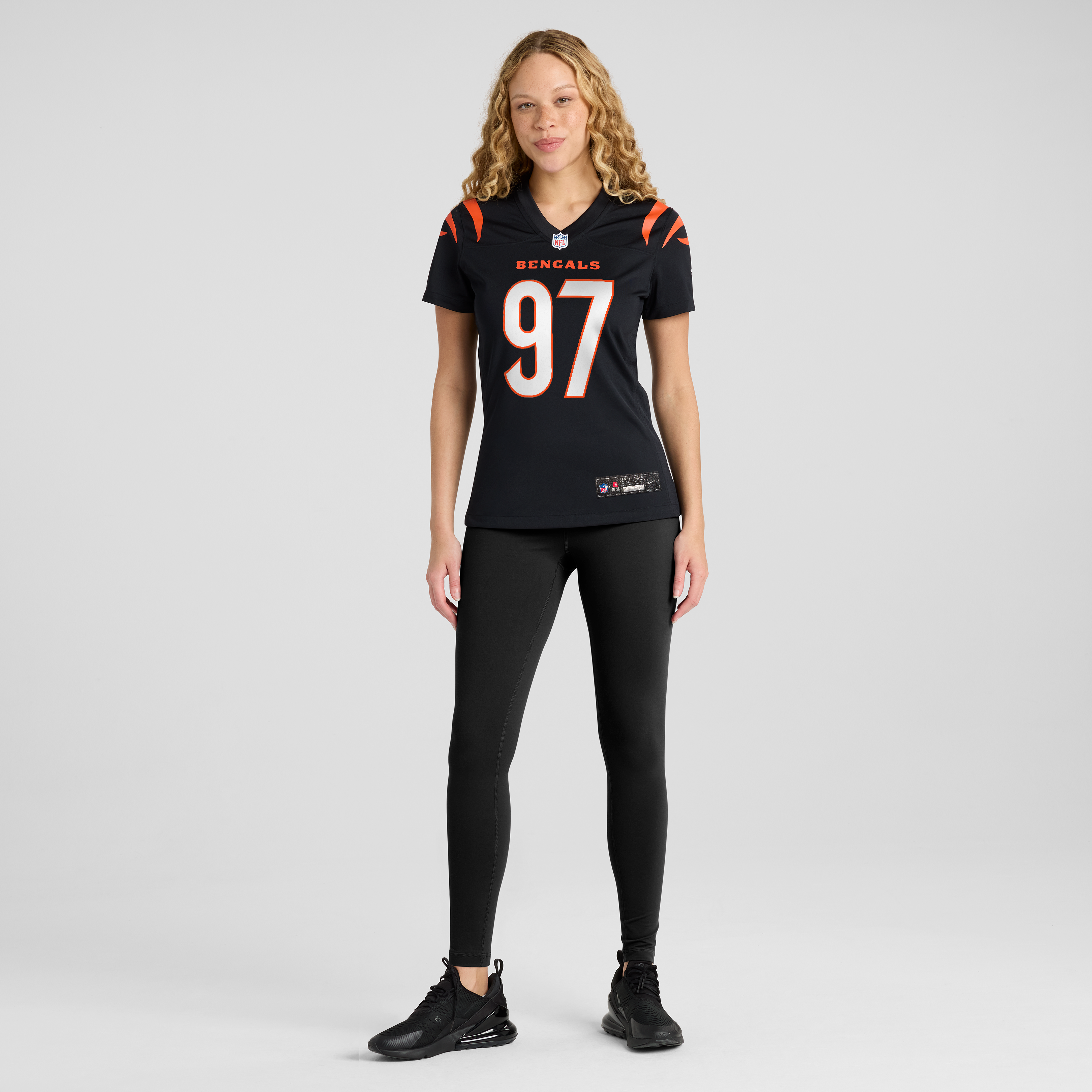 Women's Cincinnati Bengals Dexter Lawrence Ii Nike Black Game Jersey