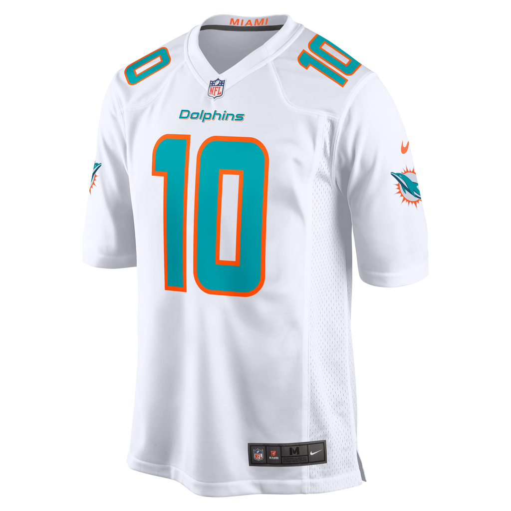 Men's Miami Dolphins Jacob Rodriguez Nike White Game Jersey