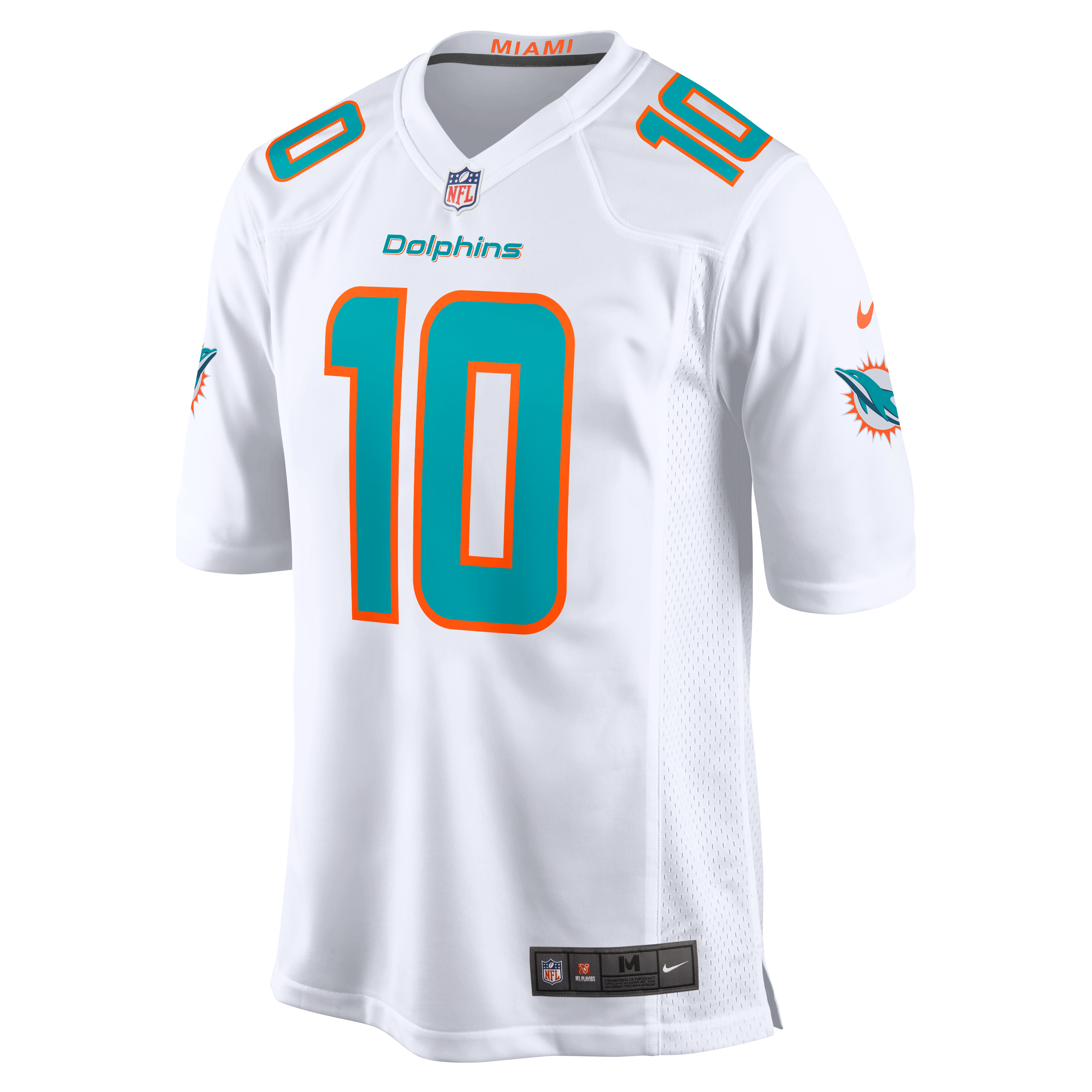 Men's Miami Dolphins Jacob Rodriguez Nike White Game Jersey