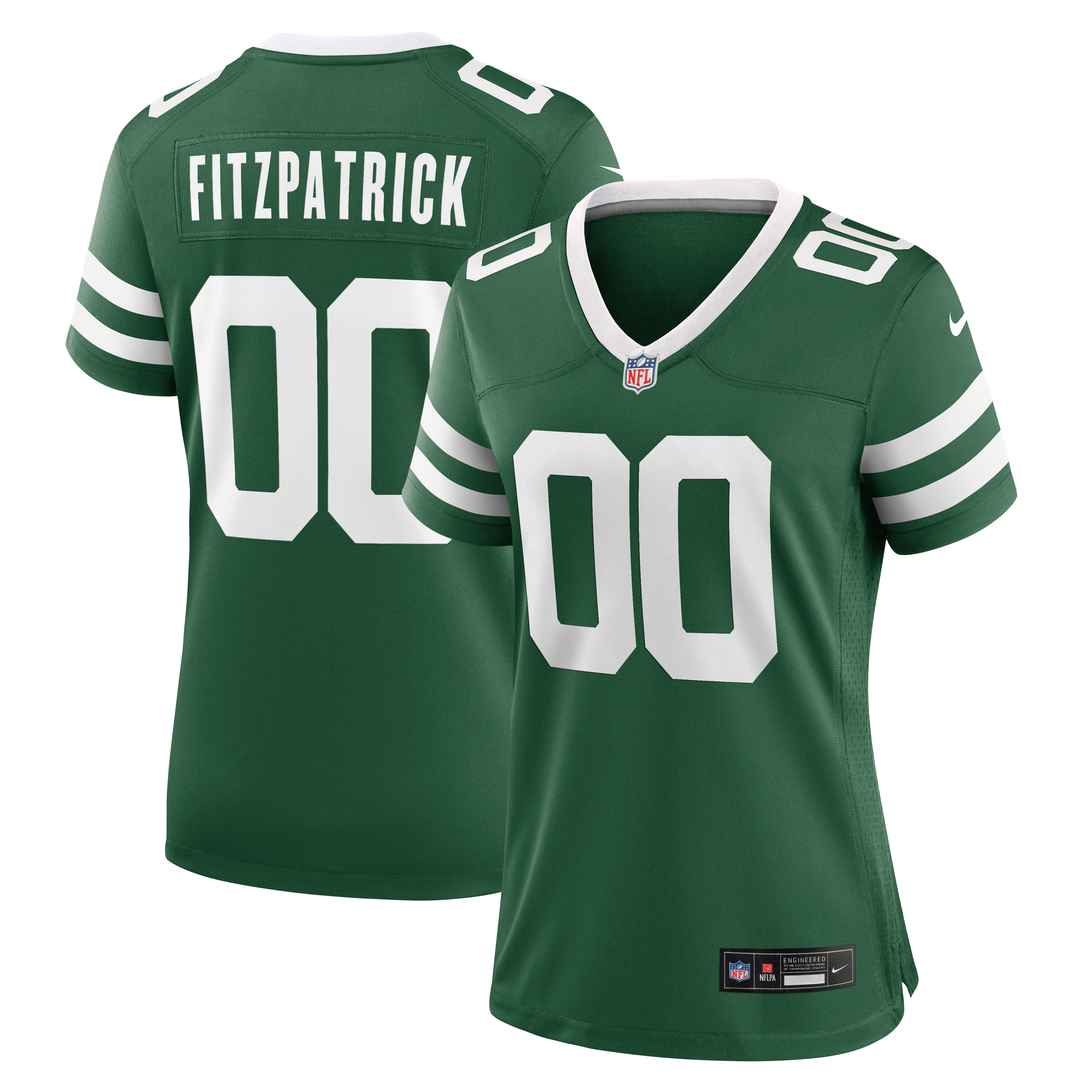 Women's New York Jets Minkah Fitzpatrick Nike Legacy Green Game Jersey