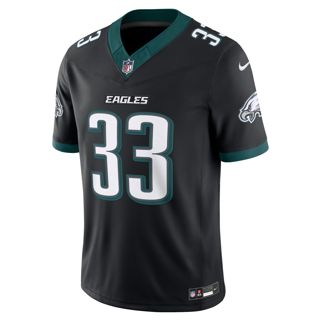 Men's Philadelphia Eagles Cooper Dejean Nike Black Alternate Vapor Fuse Stitched Limited Jersey