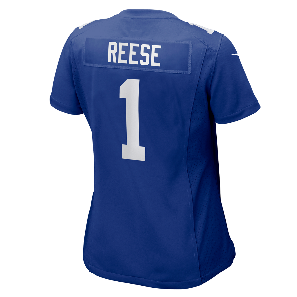 Women's New York Giants Arvell Reese Nike Royal Game Jersey