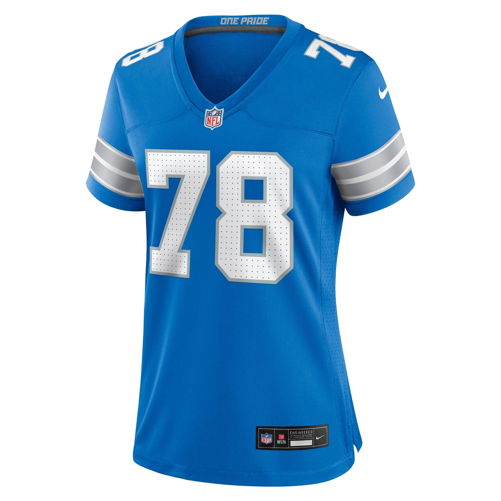 Women's Detroit Lions Ben Bartch Nike Blue Team Game Jersey